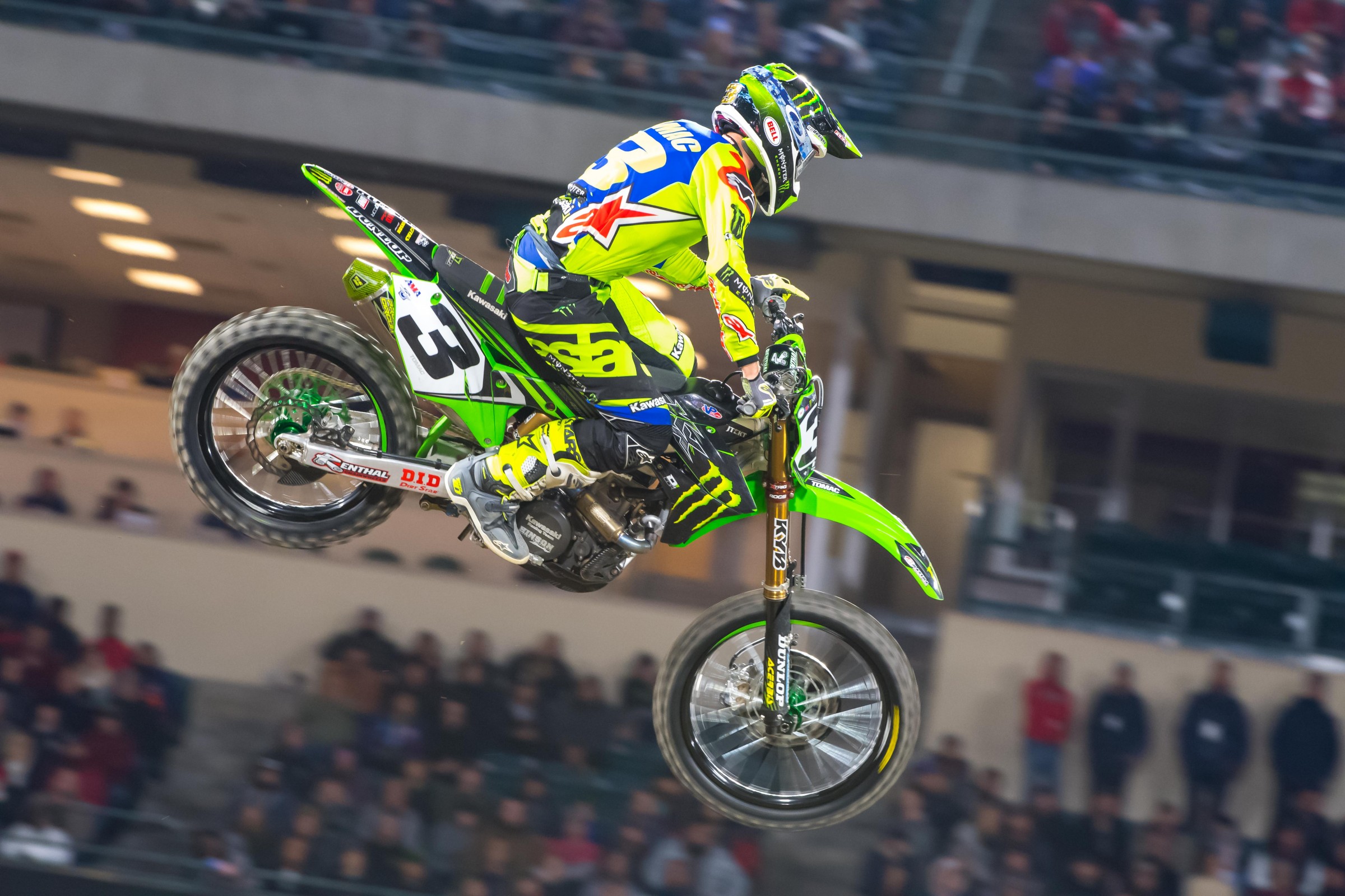 Tomac took the win this week after withdrawing from Houston after practice.