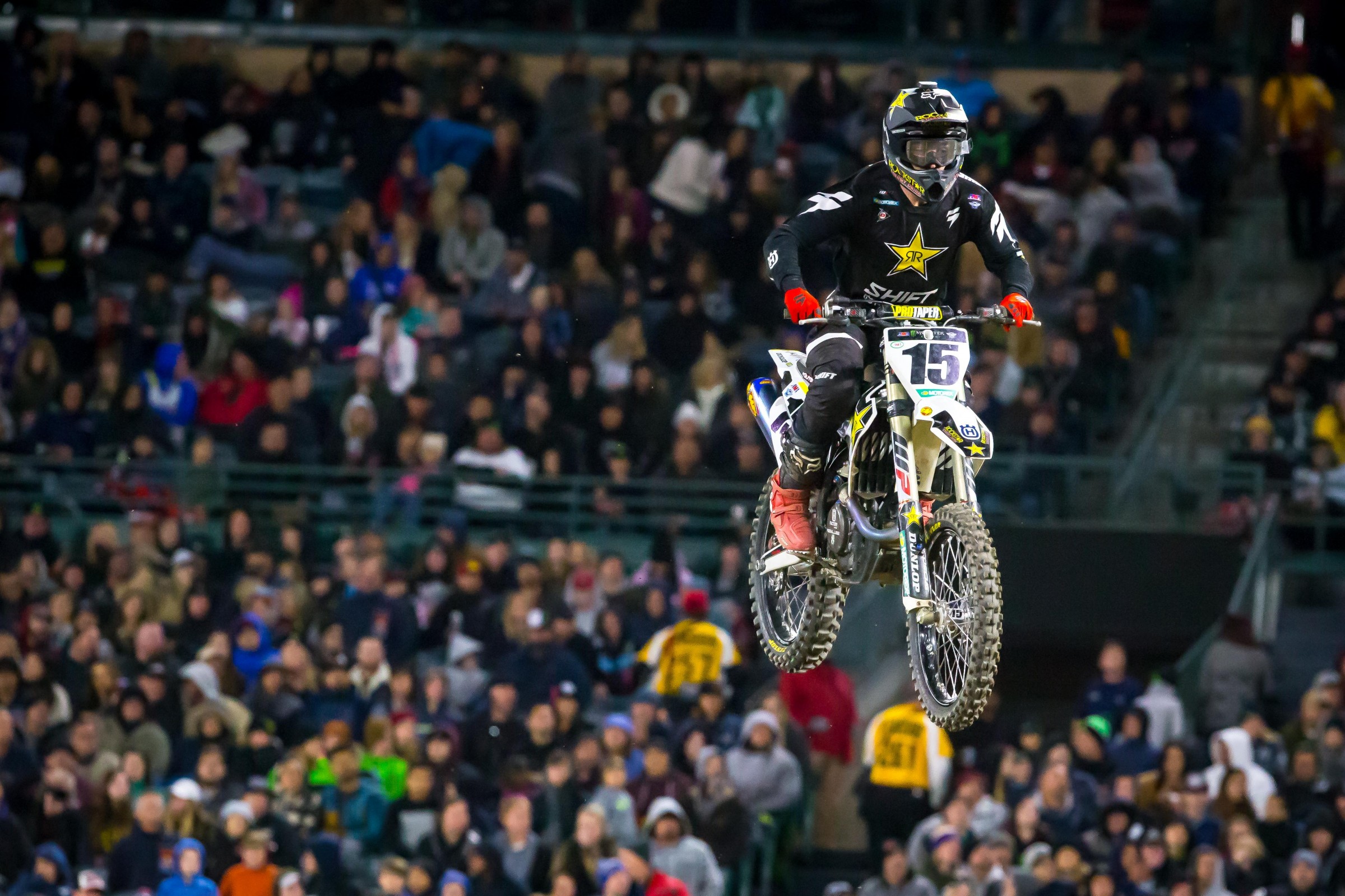 Wilson is back racing after suffering a shoulder injury that kept him out of Houston.