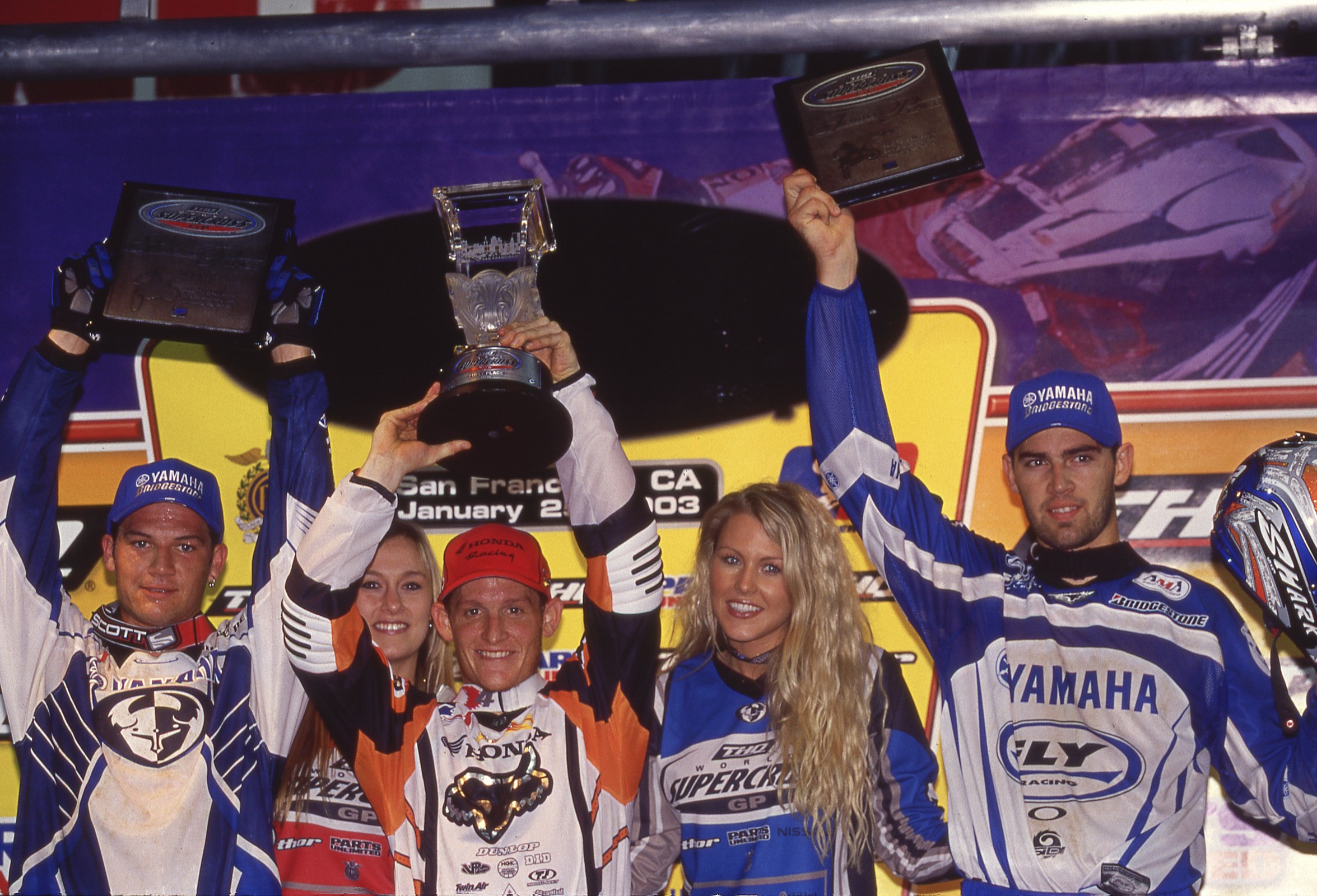 Carmichael won San Francisco SX in 2003.