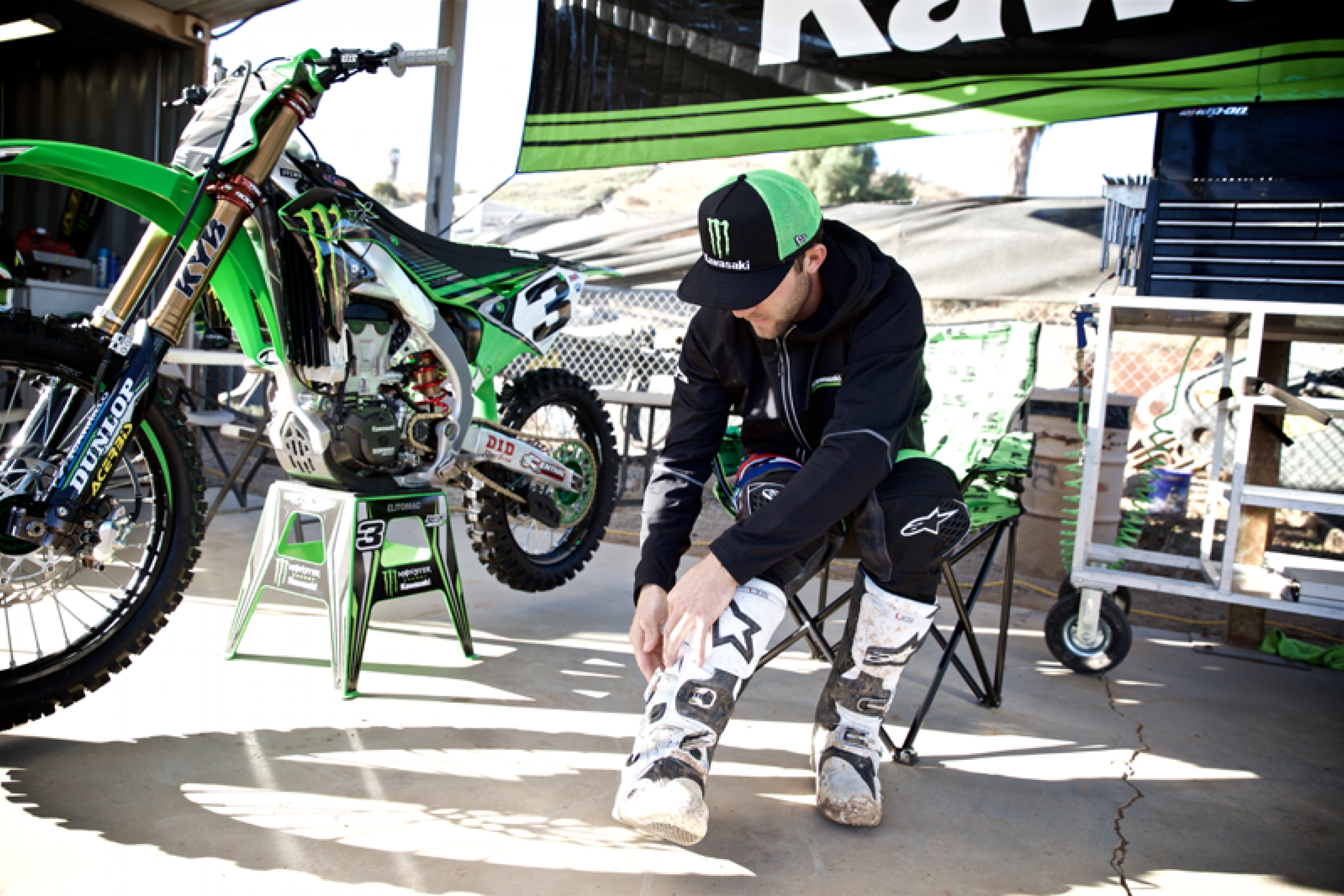 Kawasaki Launches Eli Tomac