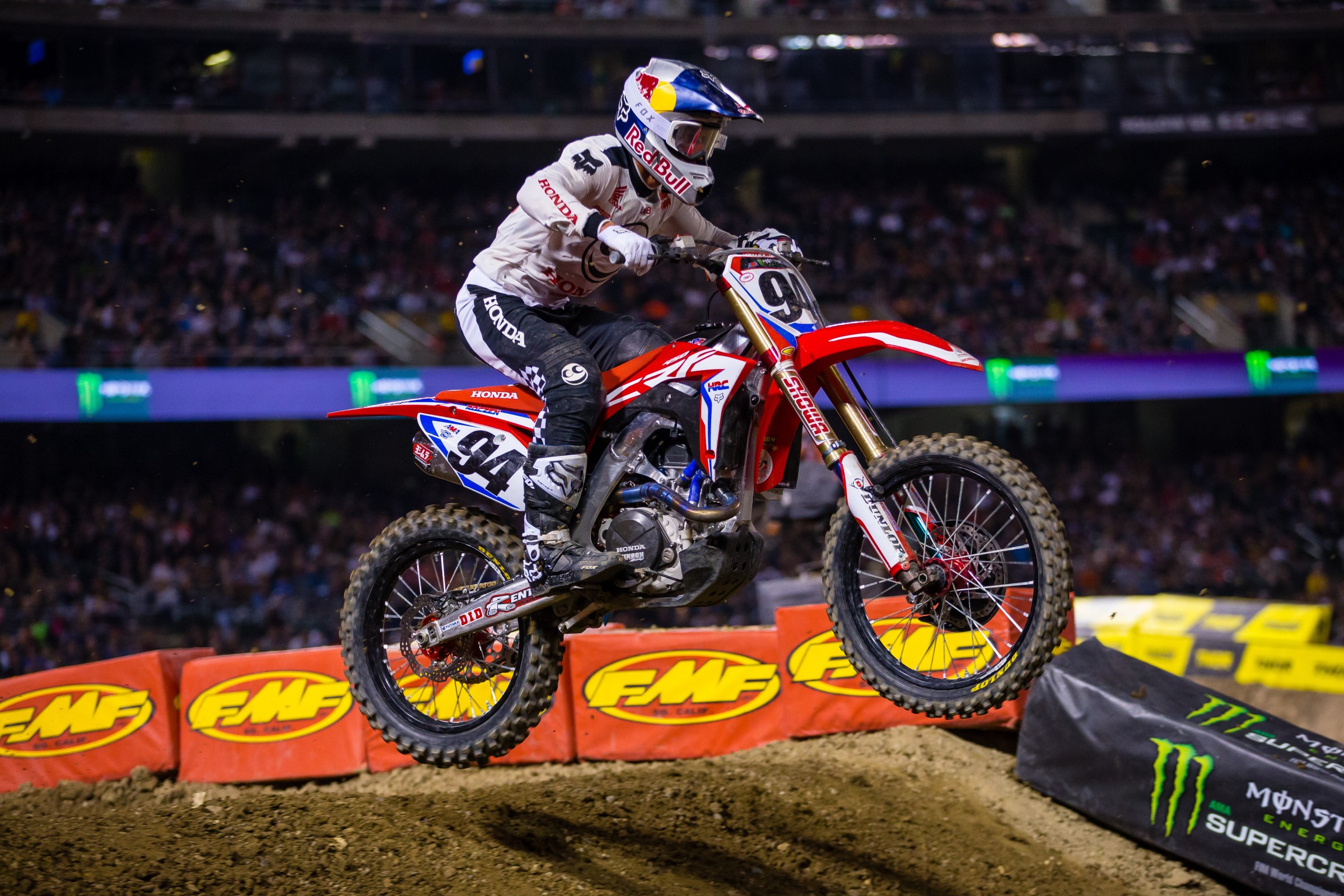 Roczen is currently second place in 450SX overall points standings.