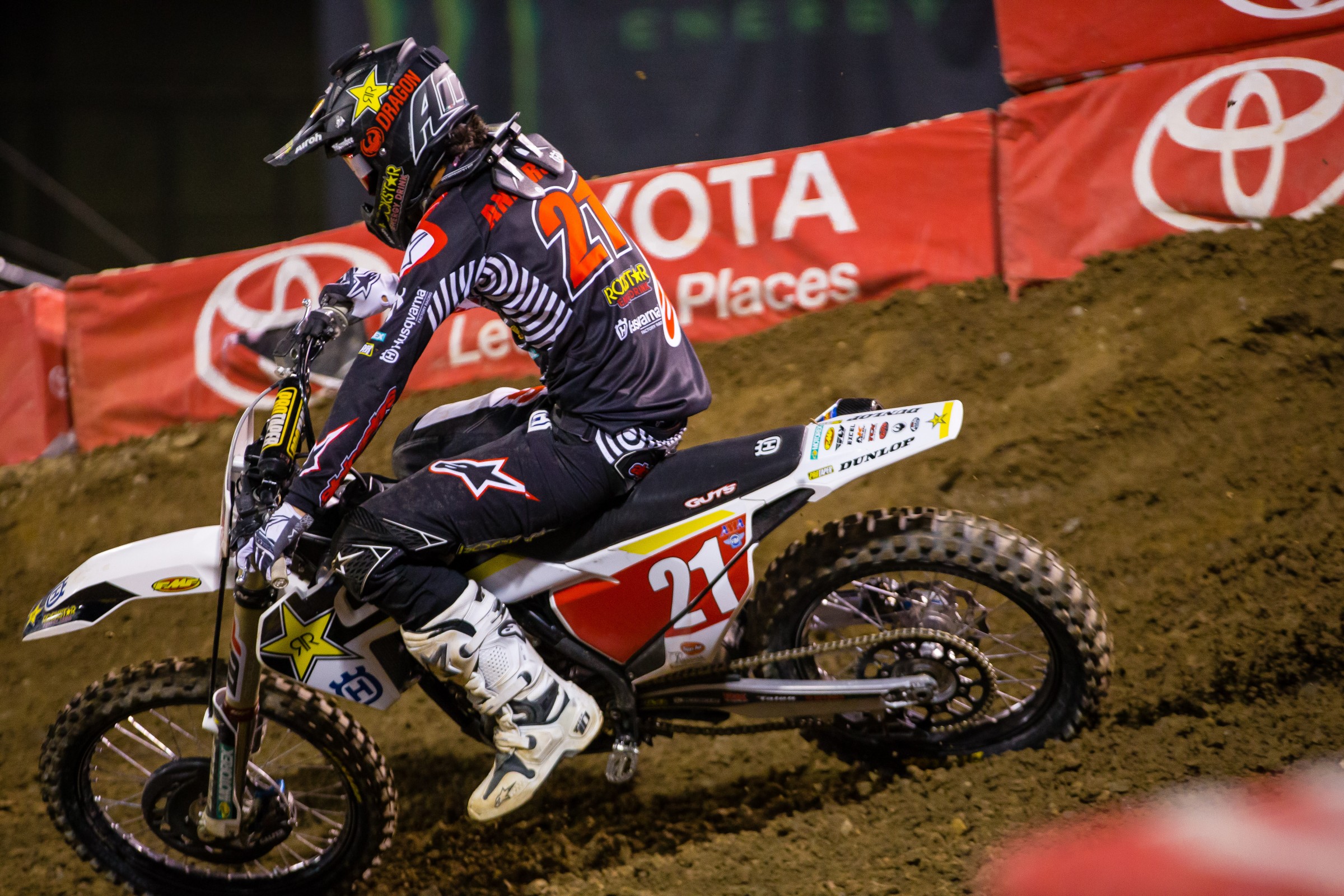 Anderson will keep the red plate going into San Diego.