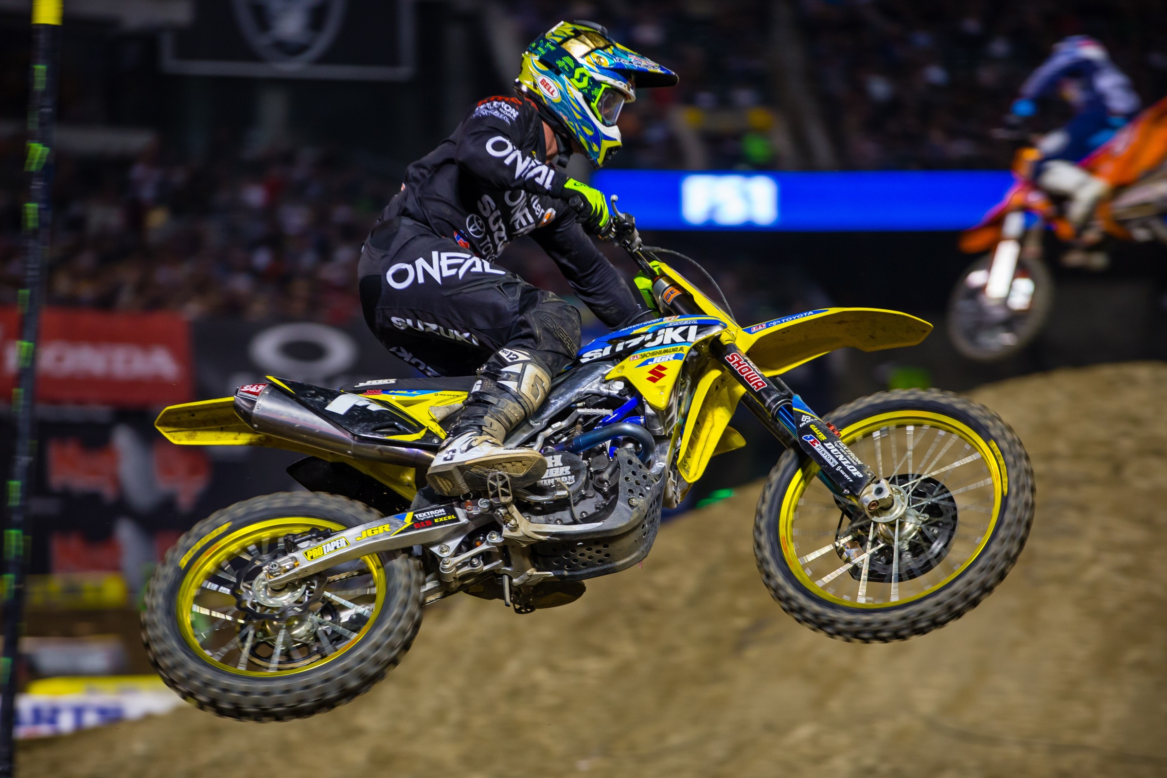 Hill rode his way to a season-best finish and made the podium last weekend.
