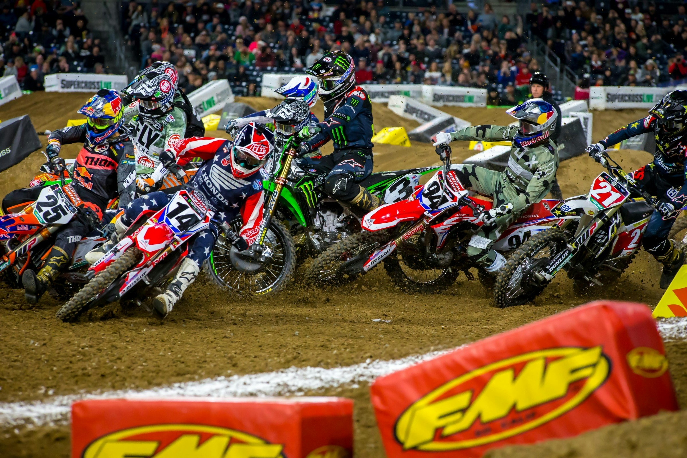 First Turn Crash Ended Eli Tomac's Night Early In San Diego