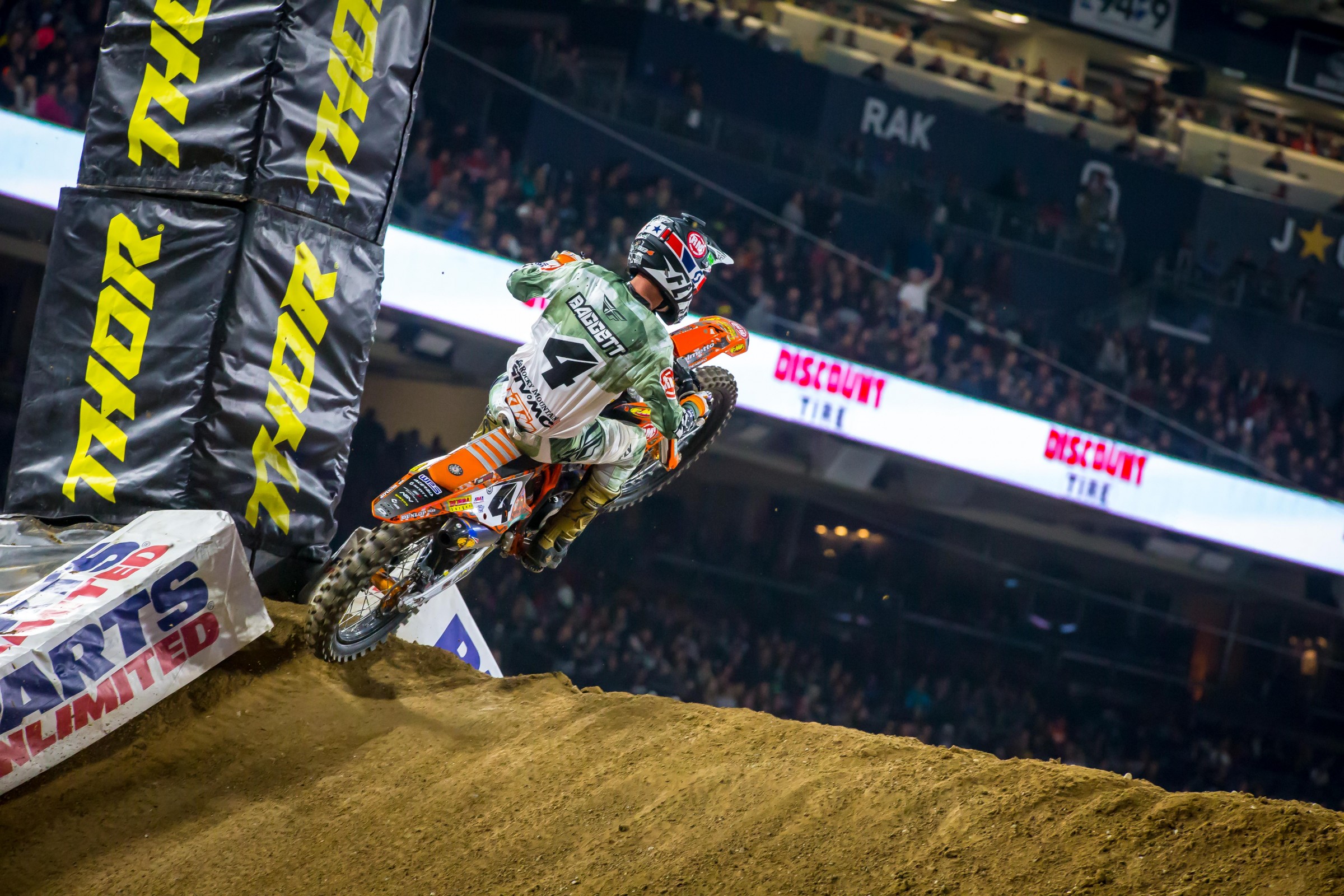 Baggett got his second straight podium at San Diego.