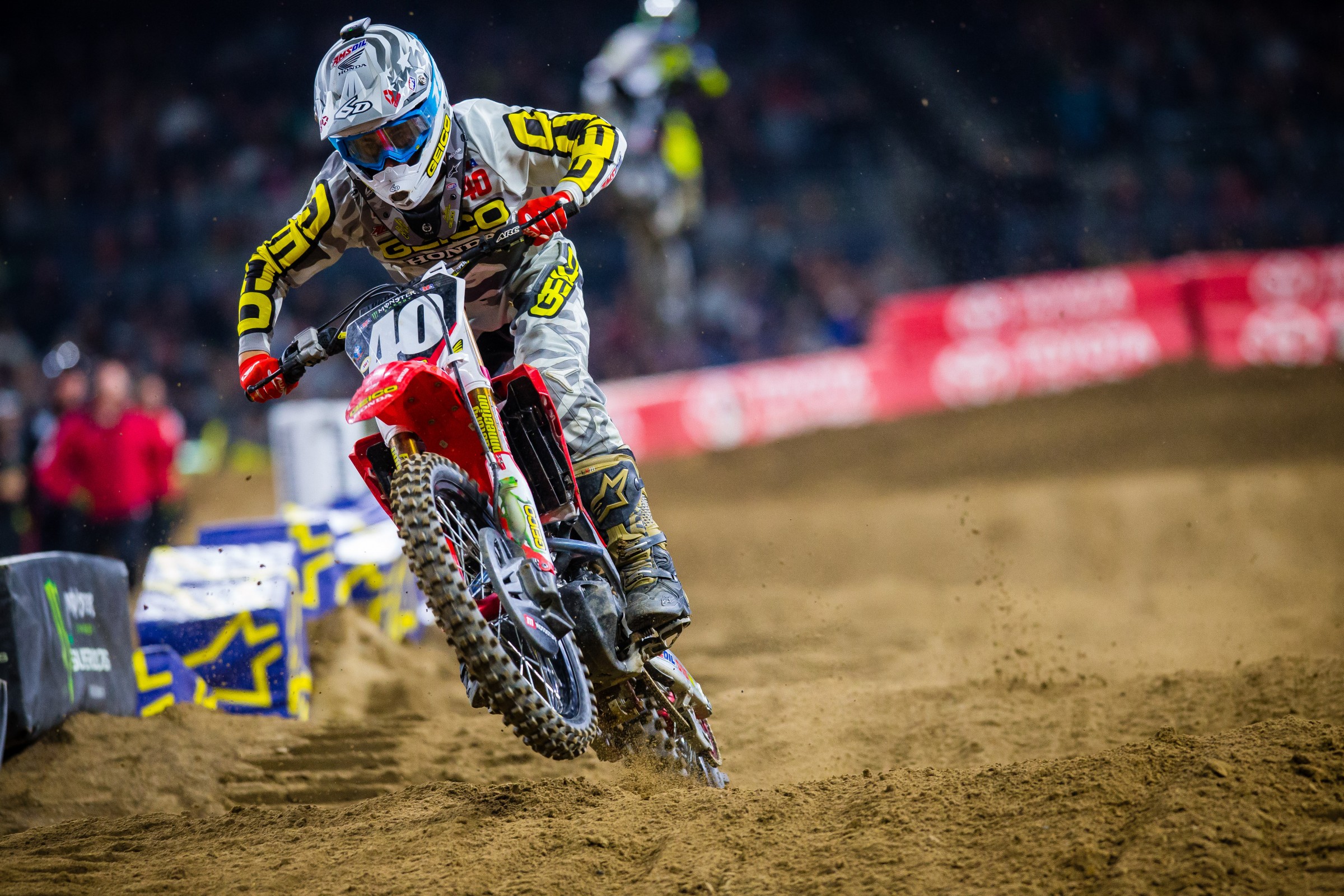 Sexton grabbed his second career podium at San Diego.