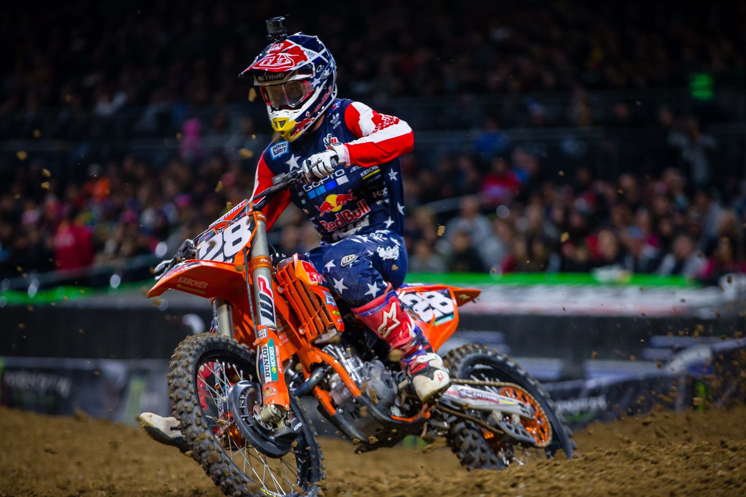 McElrath is currently third in points standings.