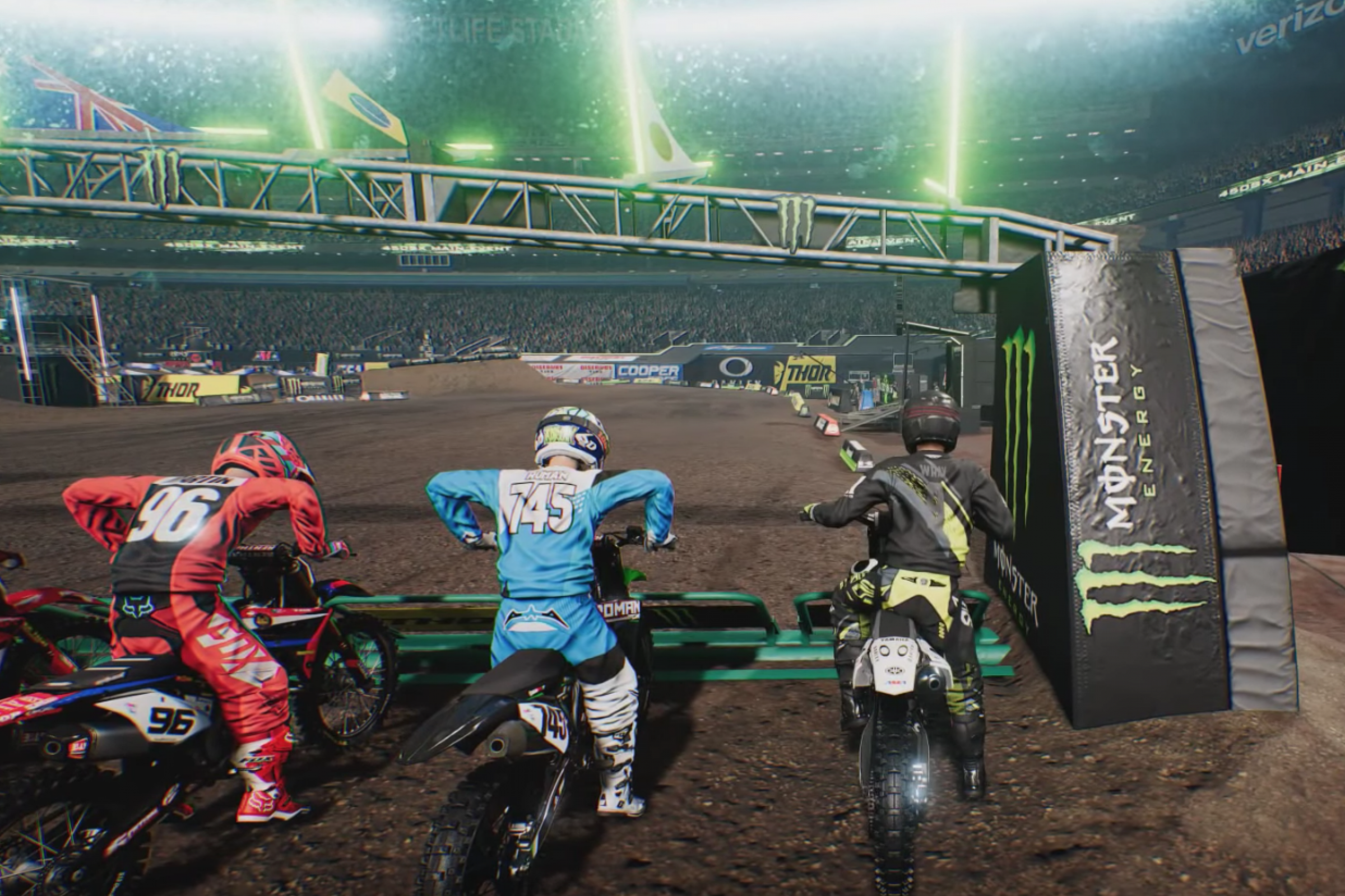 Monster Energy Supercross—The Official Videogame Released