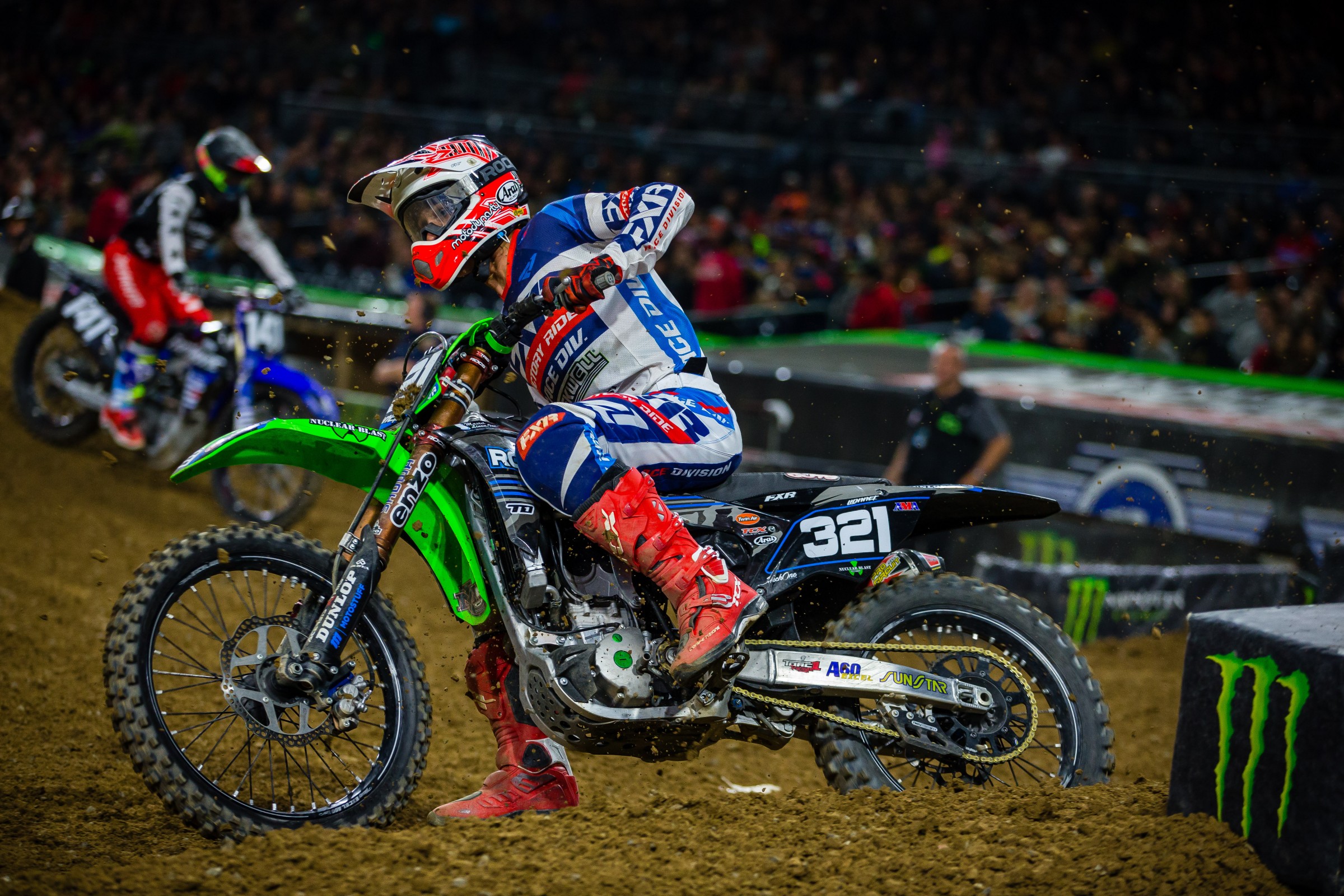 Lionnet made his first career 250SX main event in San Diego.
