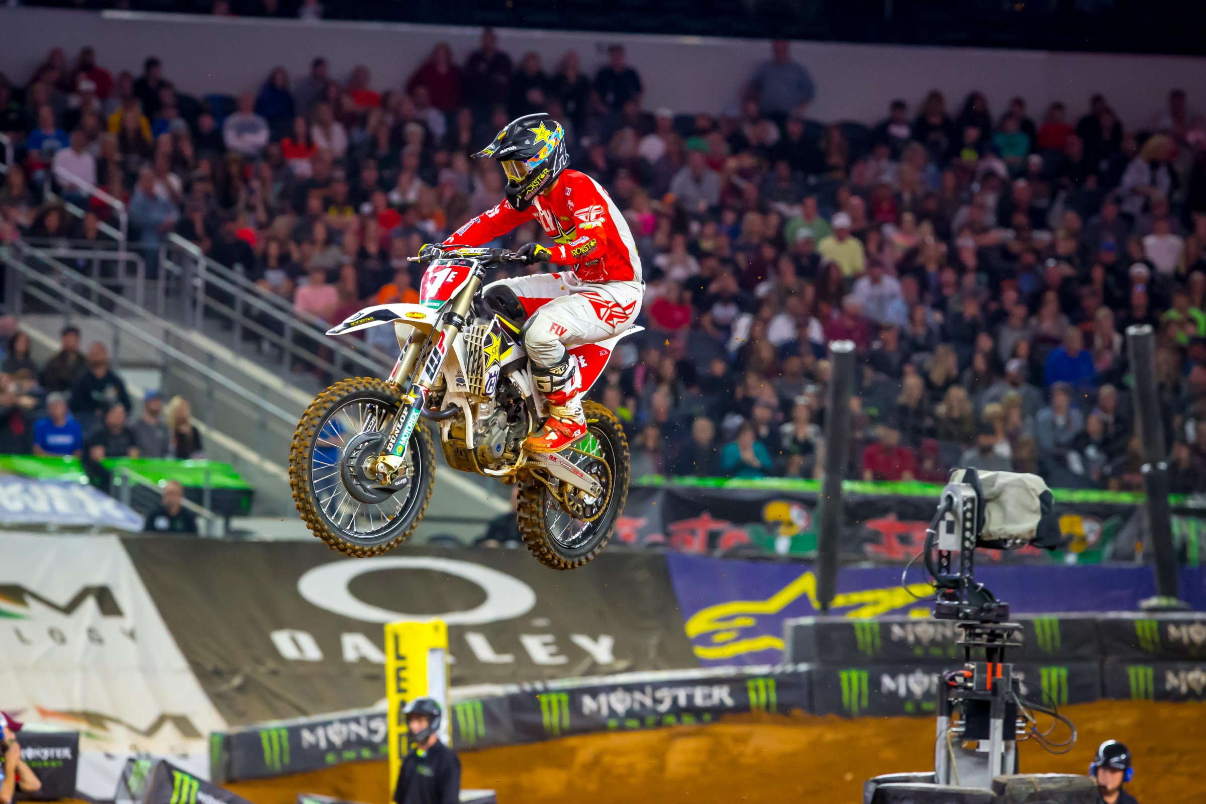 Osborne won the 250SX East Region opener but it was not easy.