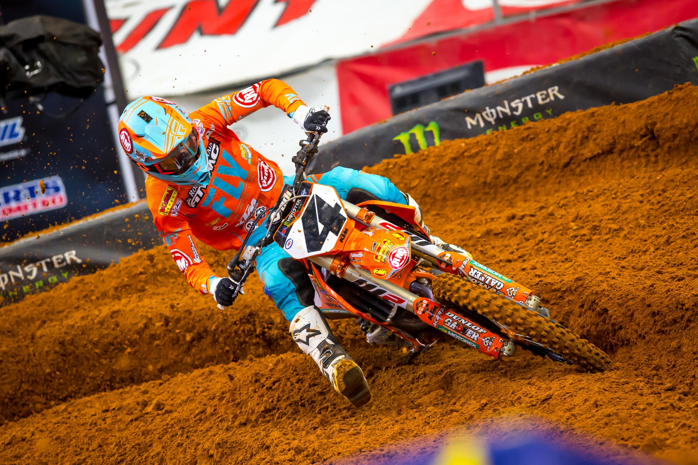Baggett got his third straight podium finish this season in Texas.