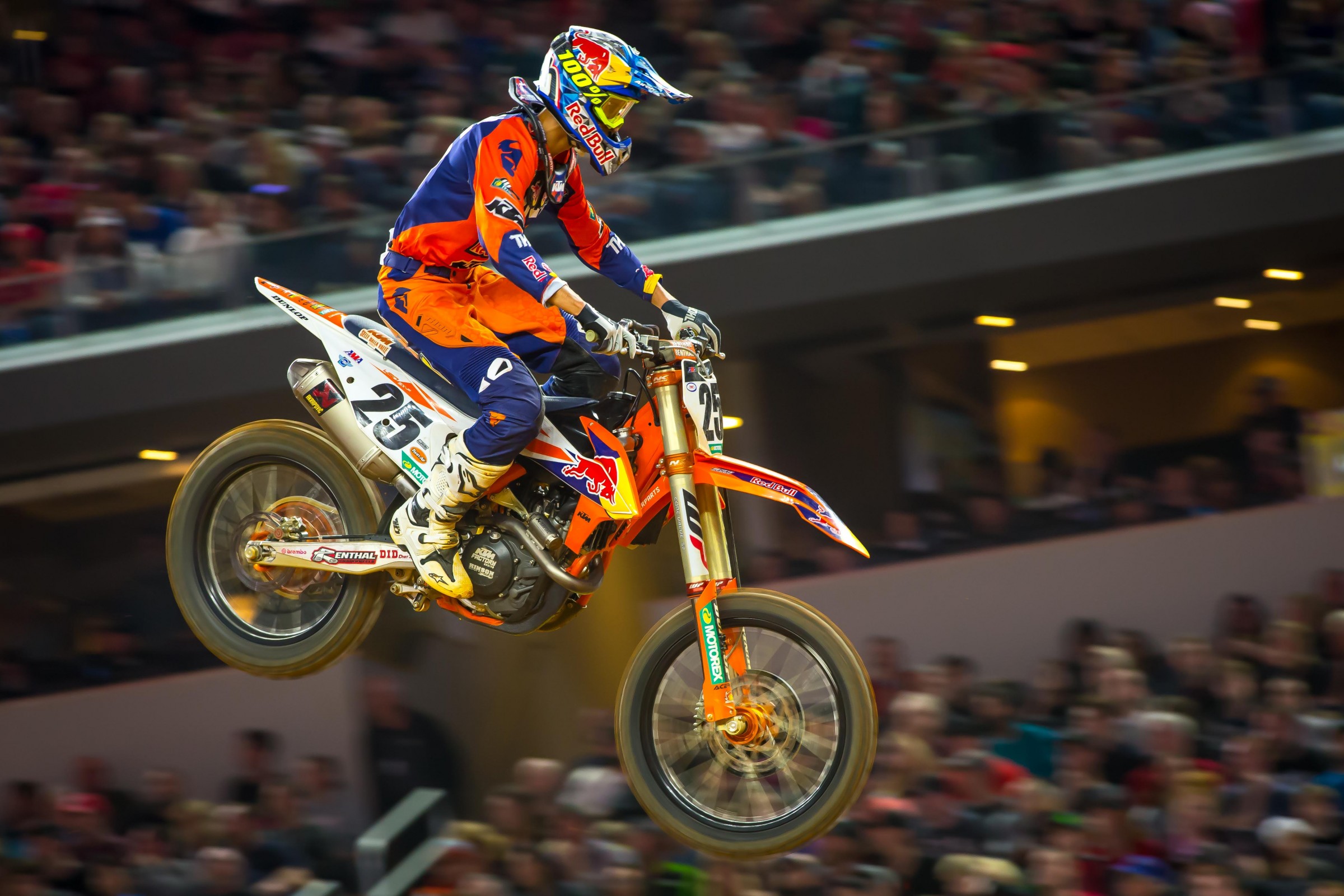 With 119 points, Musquin is now just outside the top three in overall standings.
