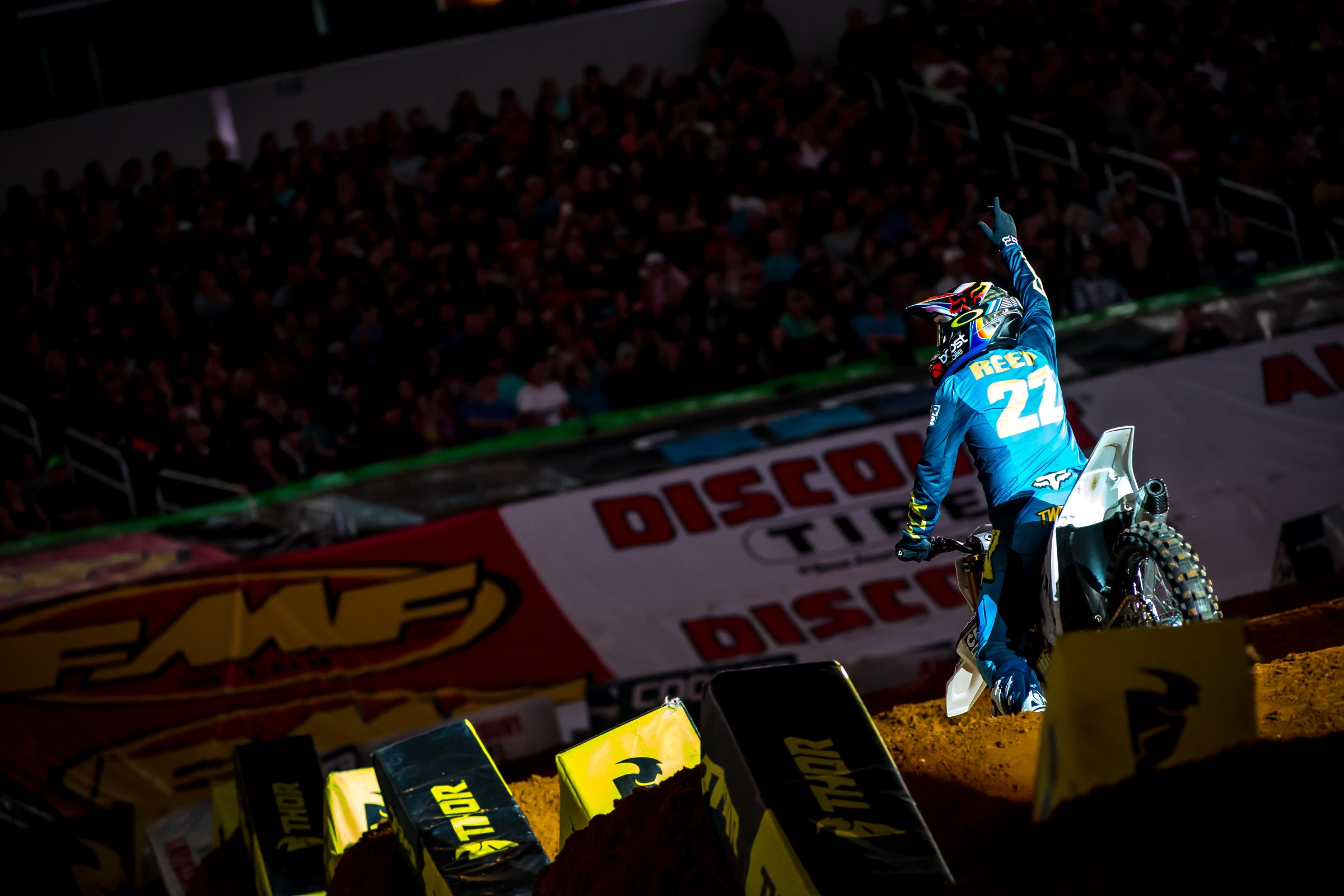 Reed is set to break the AMA Supercross all-time starts record this weekend.
