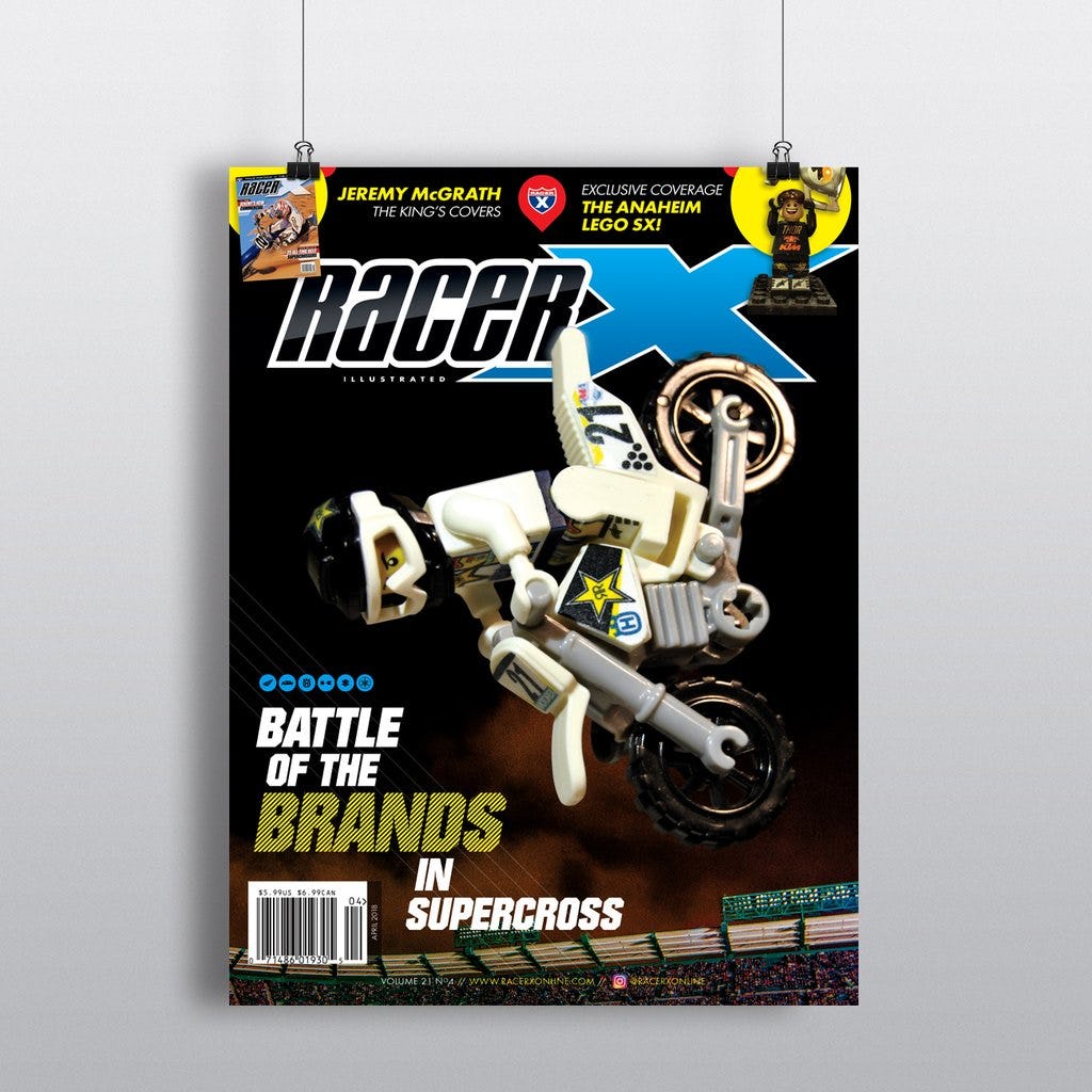 Grab your Special Edition April 2018 Lego Cover Poster today.