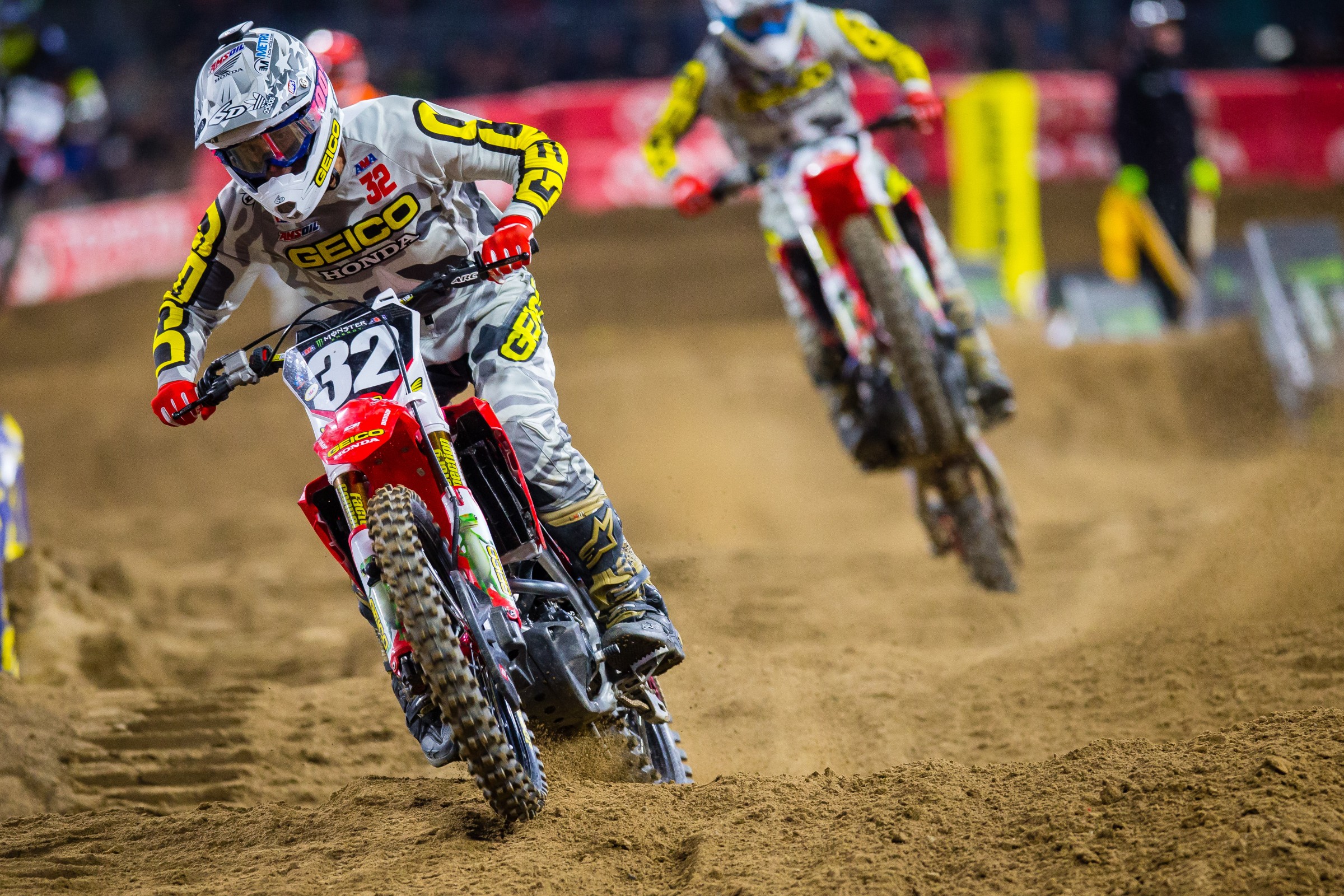 Craig is sixth in points in the 250SX West Region.