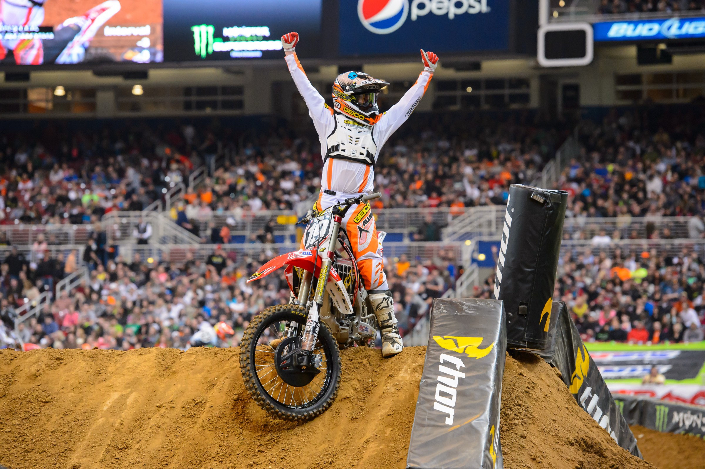Wil Hahn after his win in St. Louis.
