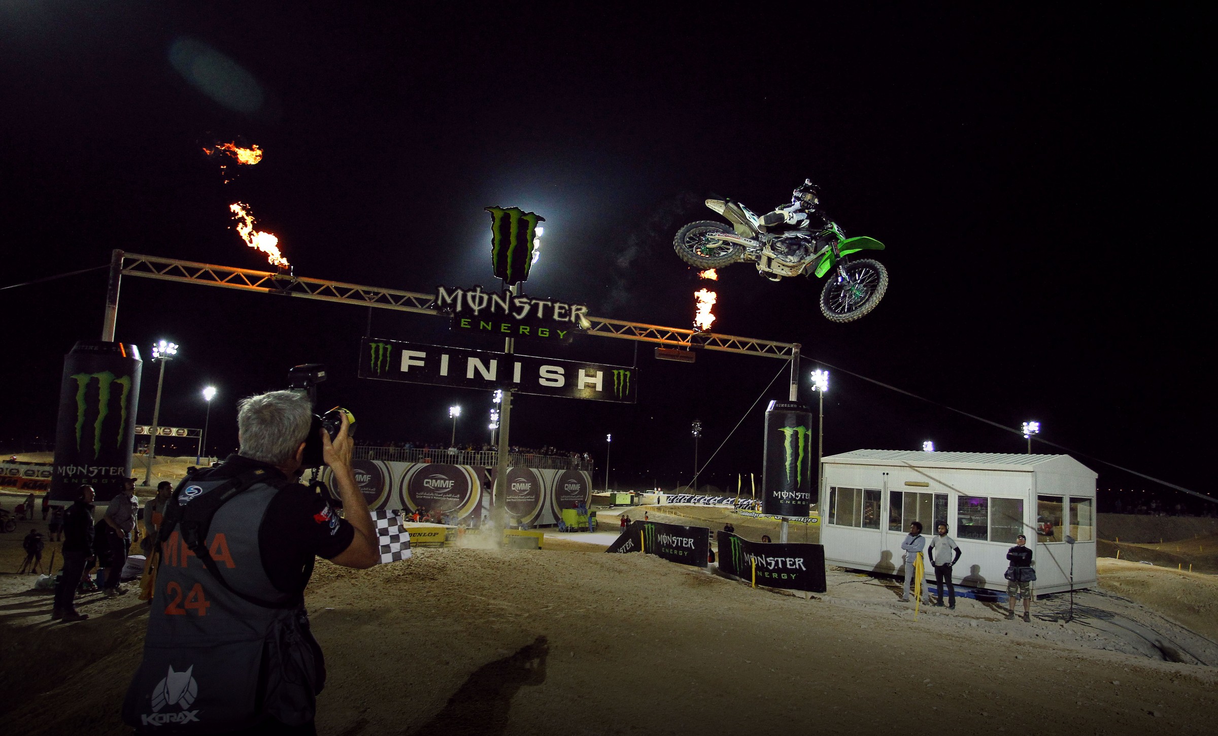 Gautier Paulin won the opening round of the 2014 FIM Motocross World Championship.