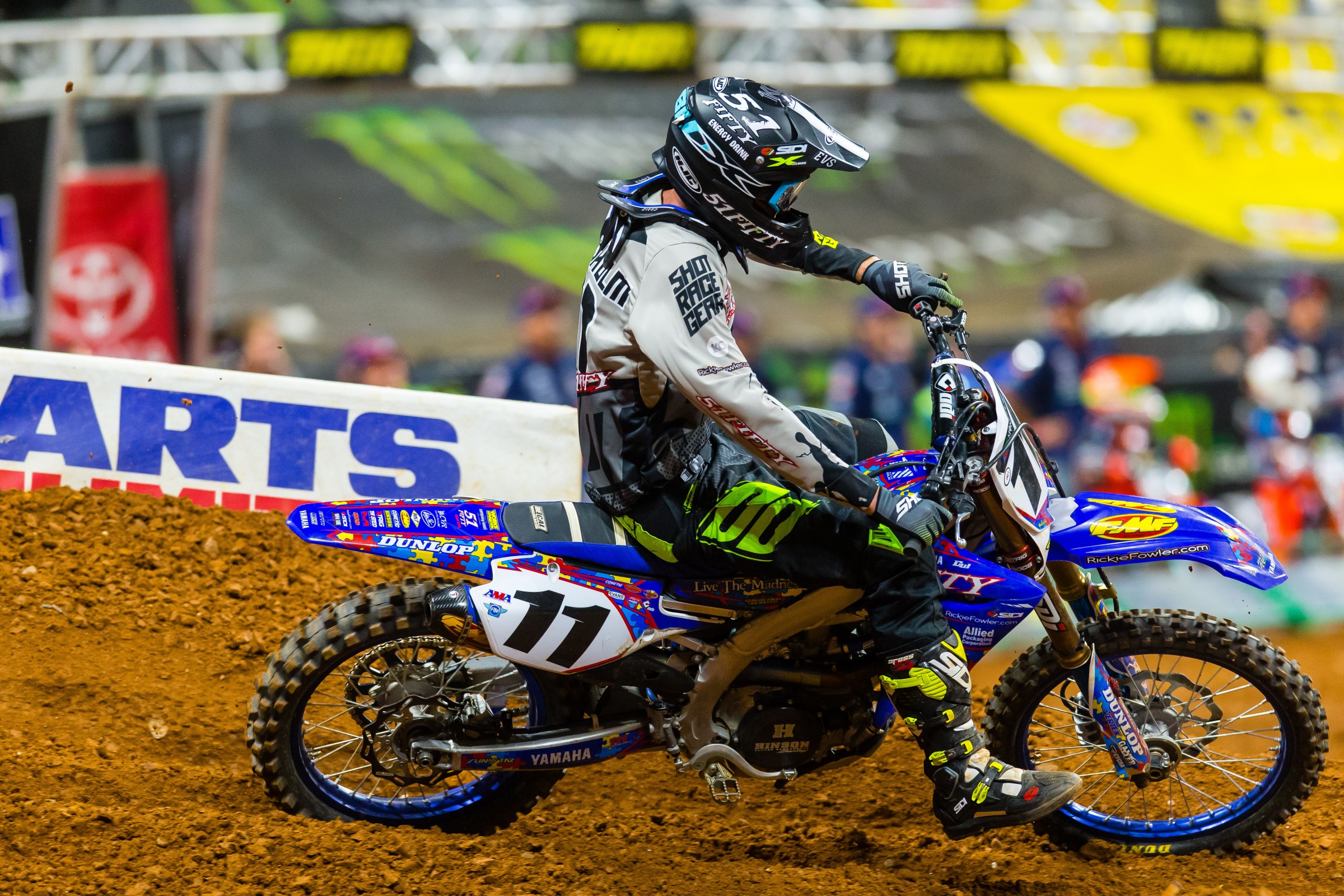 Chisholm took 13th place in Atlanta last weekend after 13-11-13 finishes.