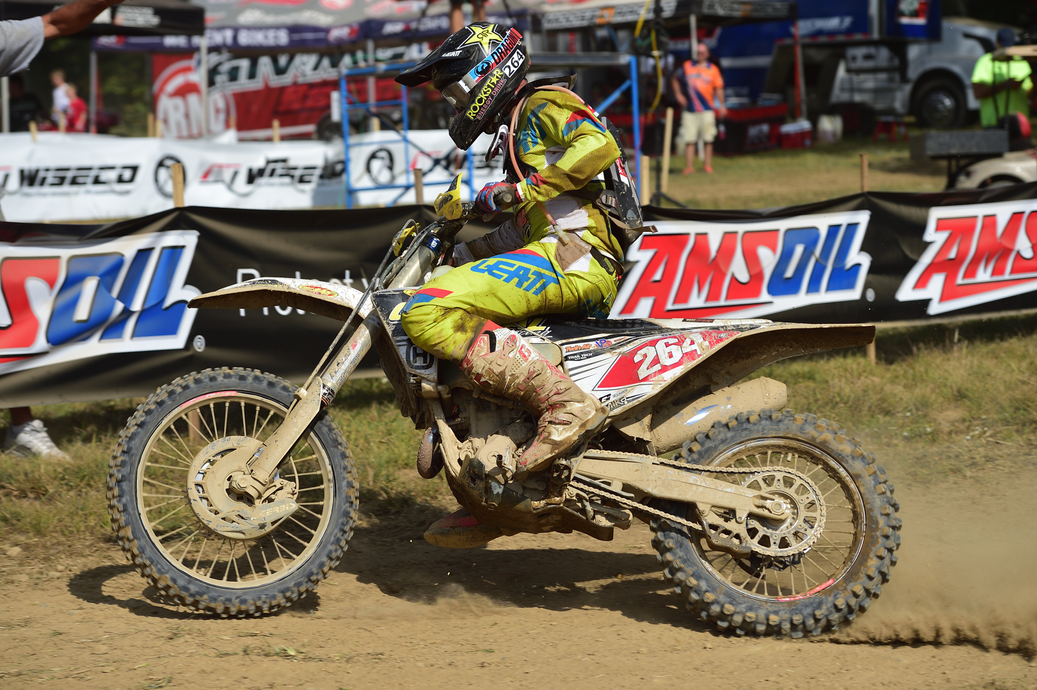 Sipes currently races for the Rockstar/Leatt/Maxxis Husqvarna team in the GNCC series.
