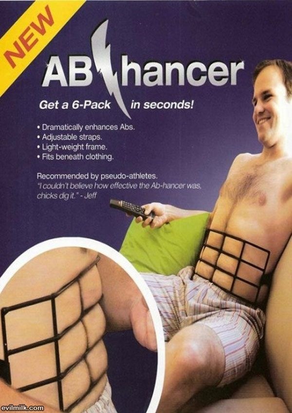 Abs right now! Here’s something I can get behind.