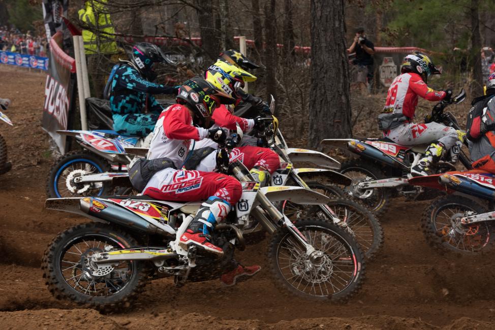 Layne Michael made his XC1 Open Pro debut at round one and finished sixth in the class.