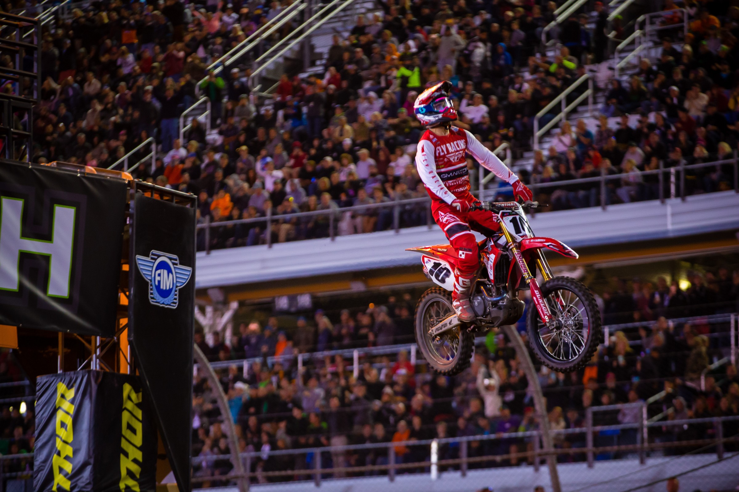 Aside from winning the first main event during the second Triple Crown race in Atlanta, Brayton took his first career 450SX win in Daytona.