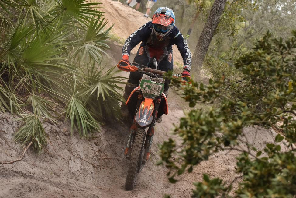 Ben Kelley earned his first-ever XC2 250 Pro class win after making the pass in the last couple miles.