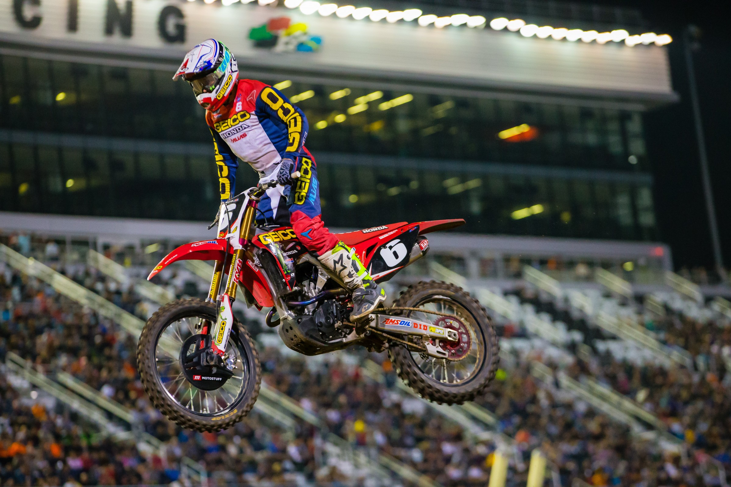 Martin grabbed his first podium of the season in Daytona.