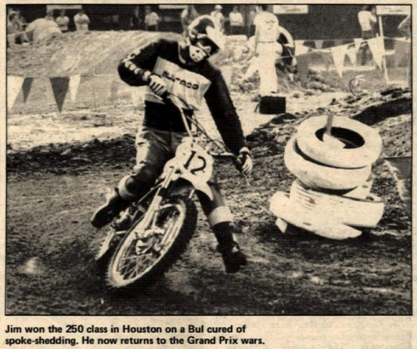 Jim Pomeroy in the following week's Cycle News.