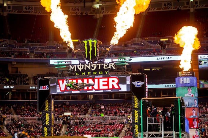 Tomac left no doubt of who the man was on this night.