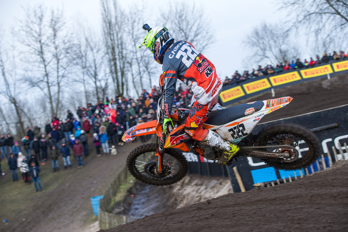Cairoli on the weekend's weather: