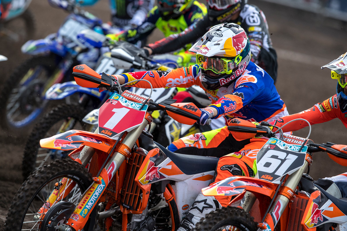 Jonass (1) maintained his points lead by winning the second round in the Netherlands.