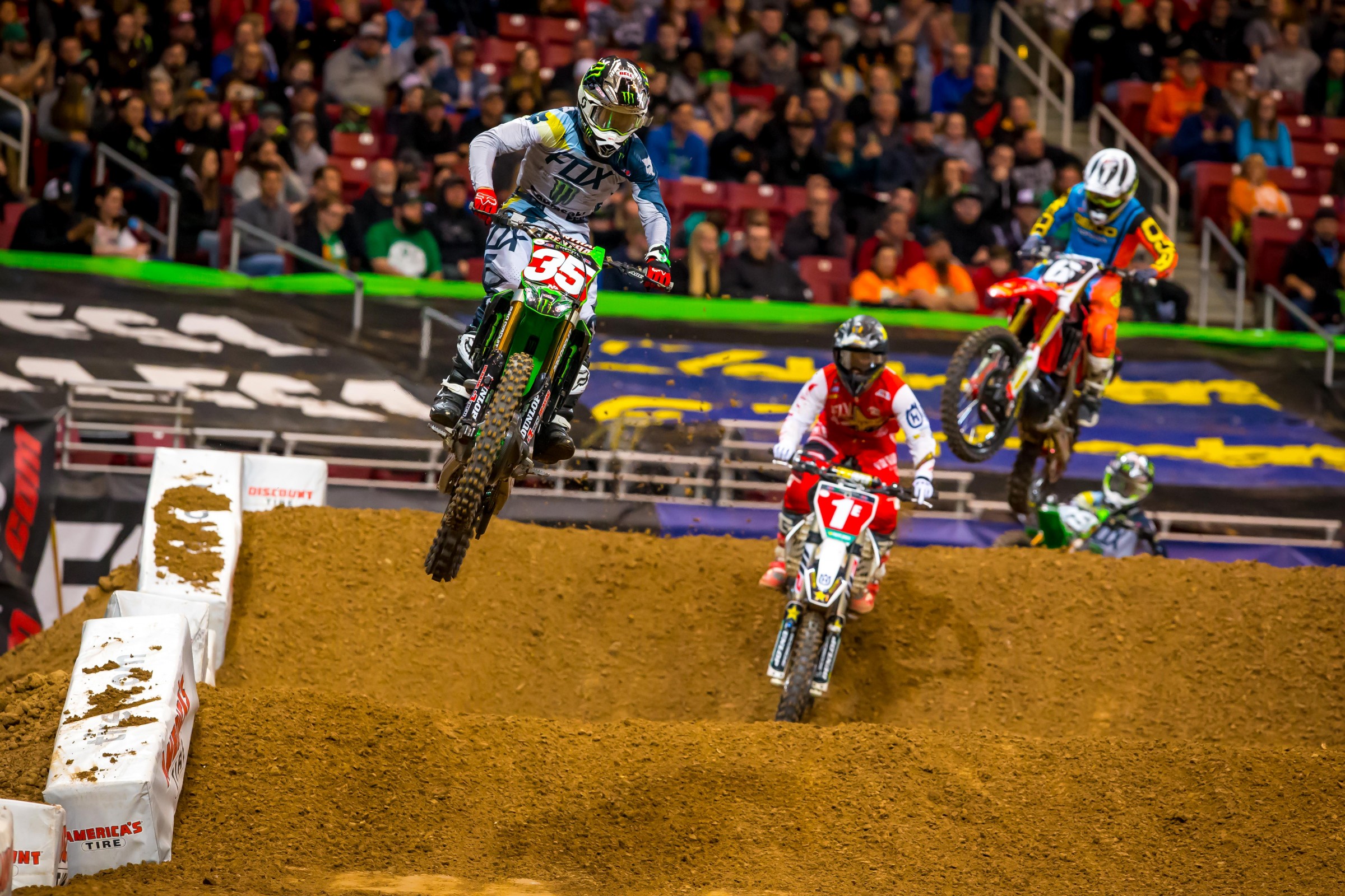 After coming into St. Louis tied in points, Osborne (1) took the win and is now eight points ahead of Forkner (35). Will Forkner be able to take back the lead at Indianapolis?