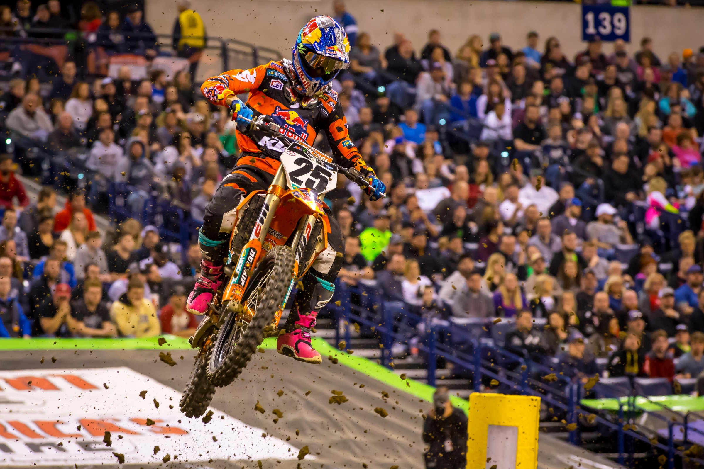 Musquin picked up his first win since the opener.