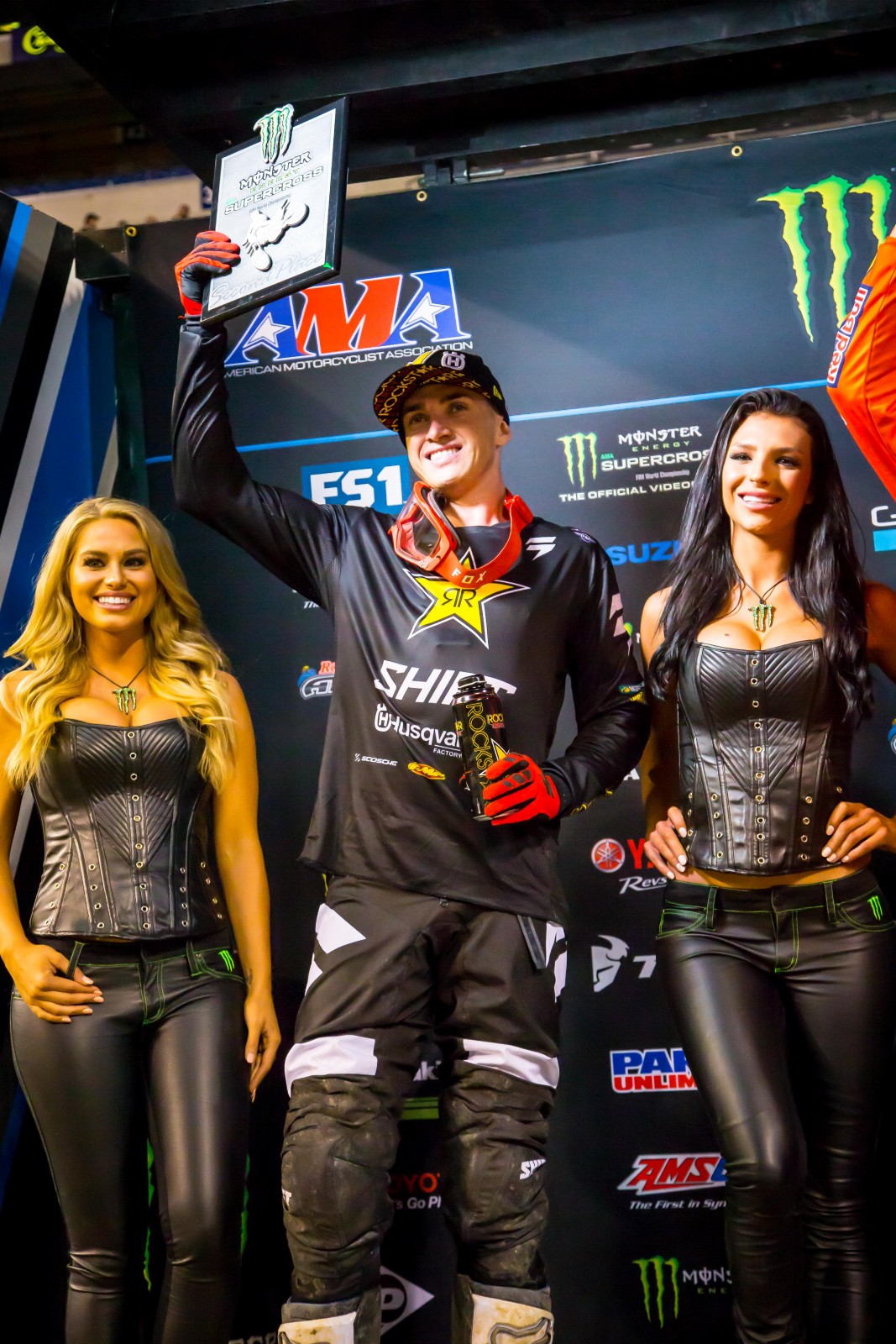 Wilson finished second to take his first career podium.