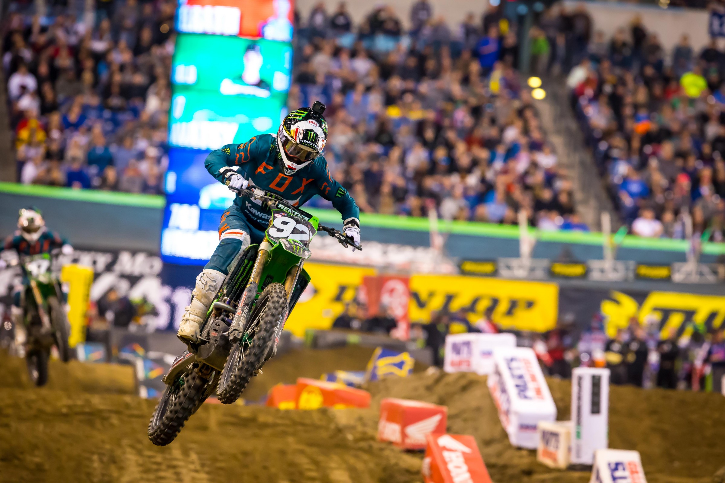 Cianciarulo will still receive second-place points for his finish on Saturday night.