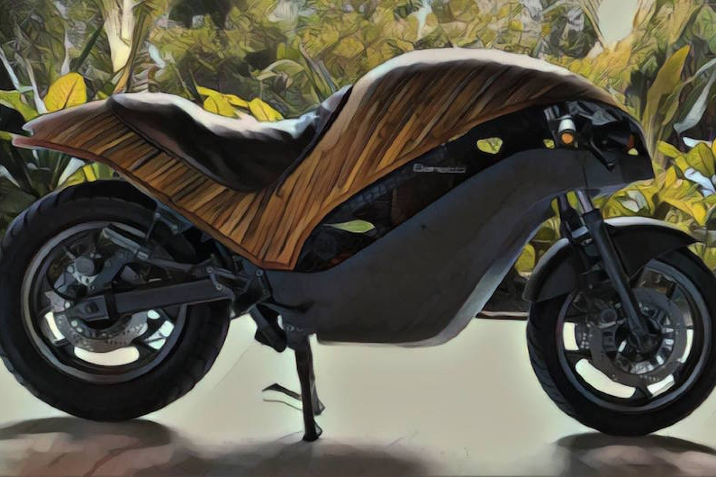 This Electric Bike Is Made From Bamboo