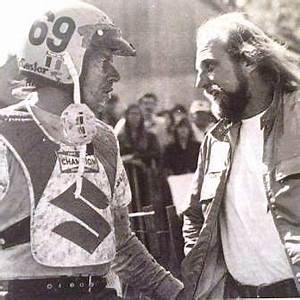 Bel-Ray's Kurt Kiefer with Roger DeCoster.