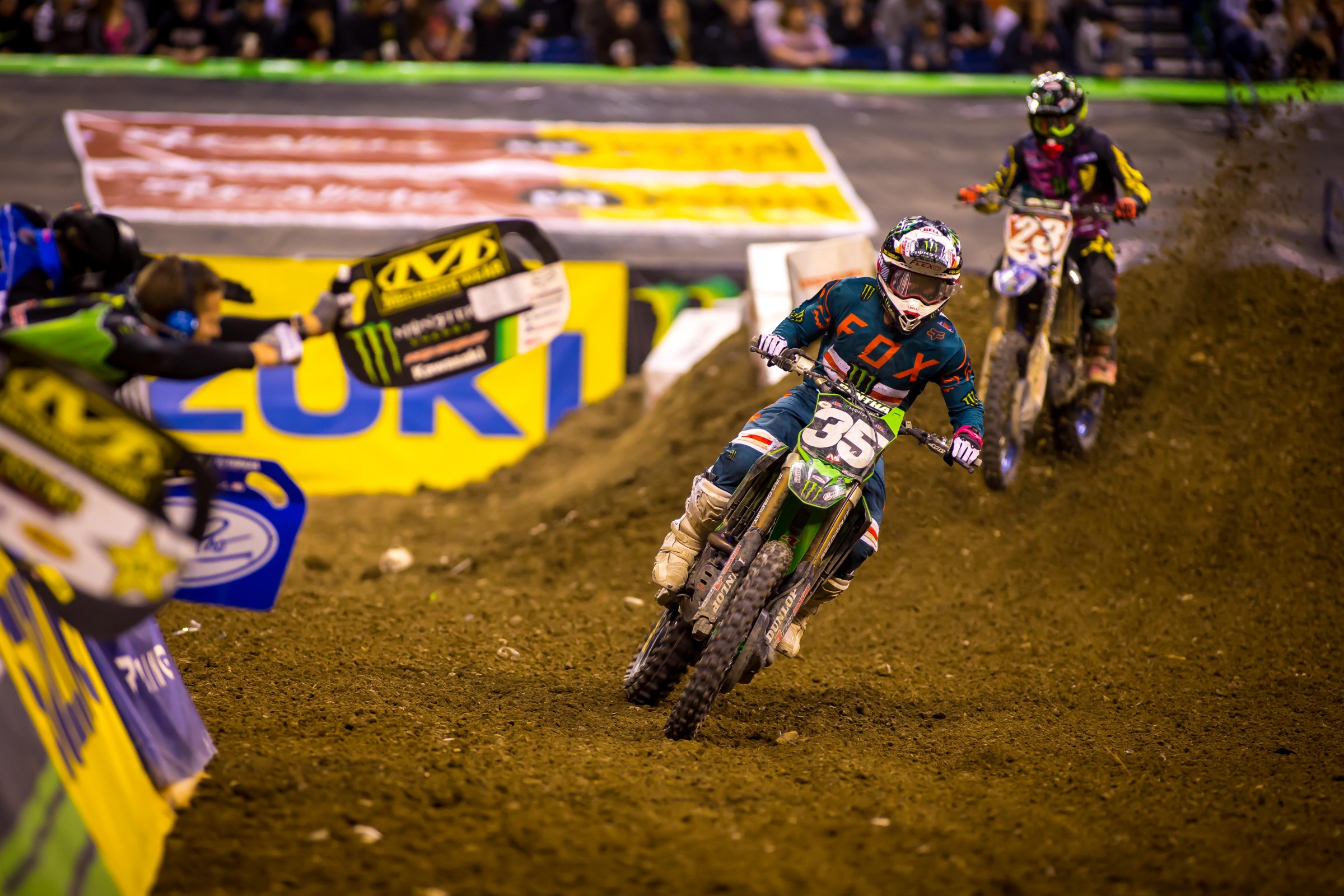 Can Savatgy (35) pick up points on Plessinger this weekend?