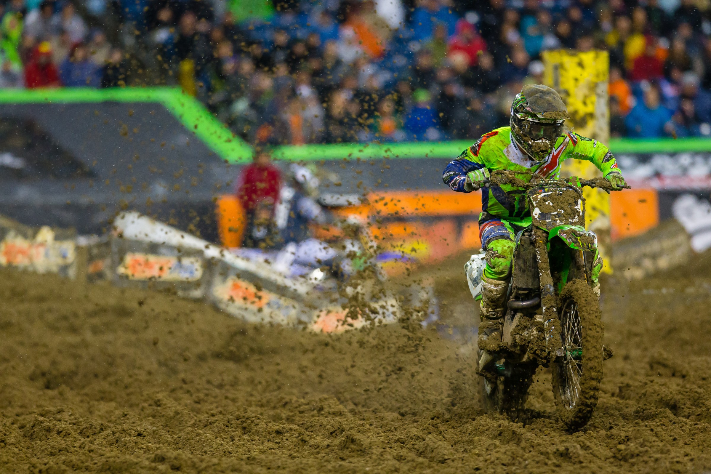 Tomac's sixth win of the season earned him third place in points standings.