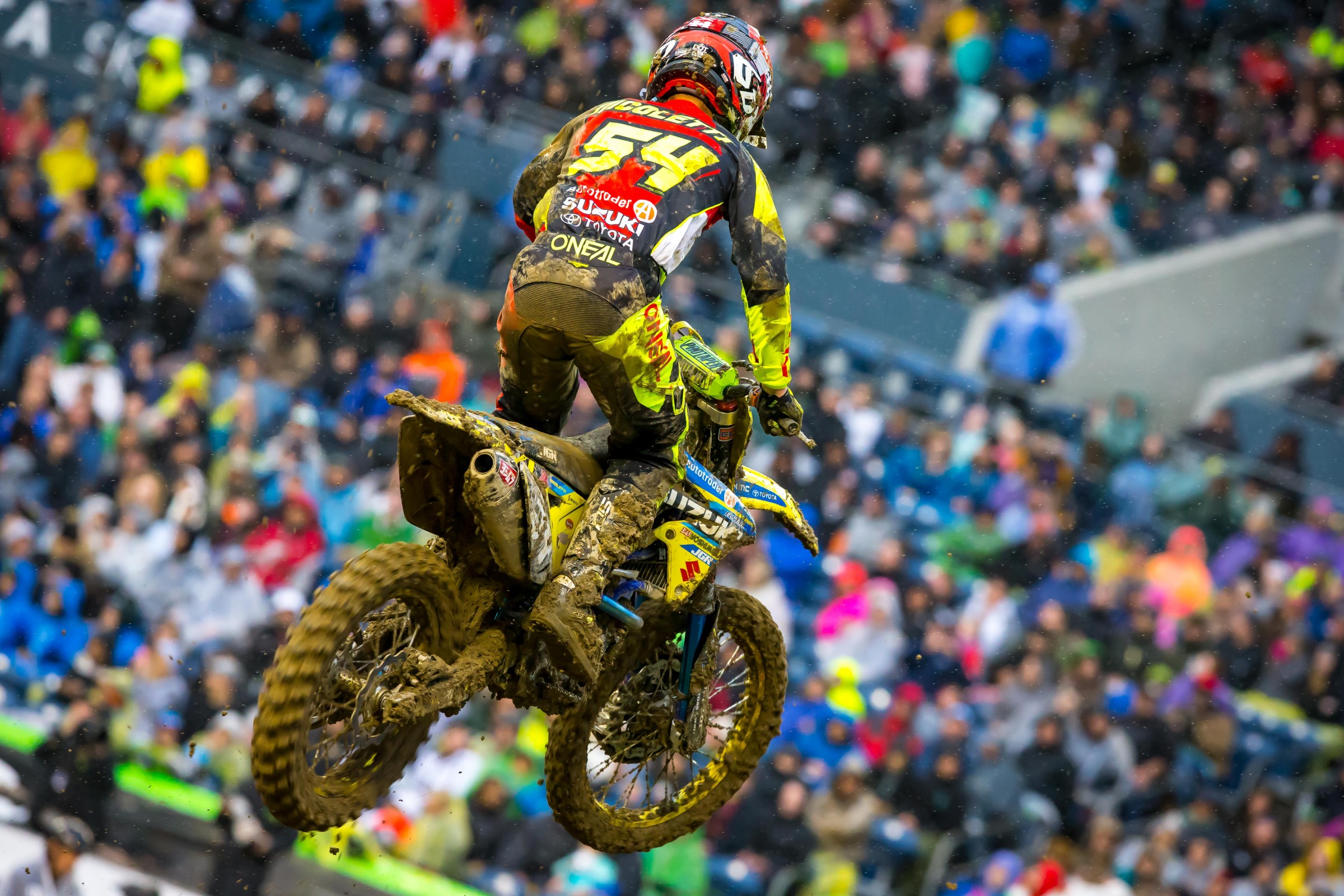 Nicoletti ended up winning his heat race for the first time in his career.