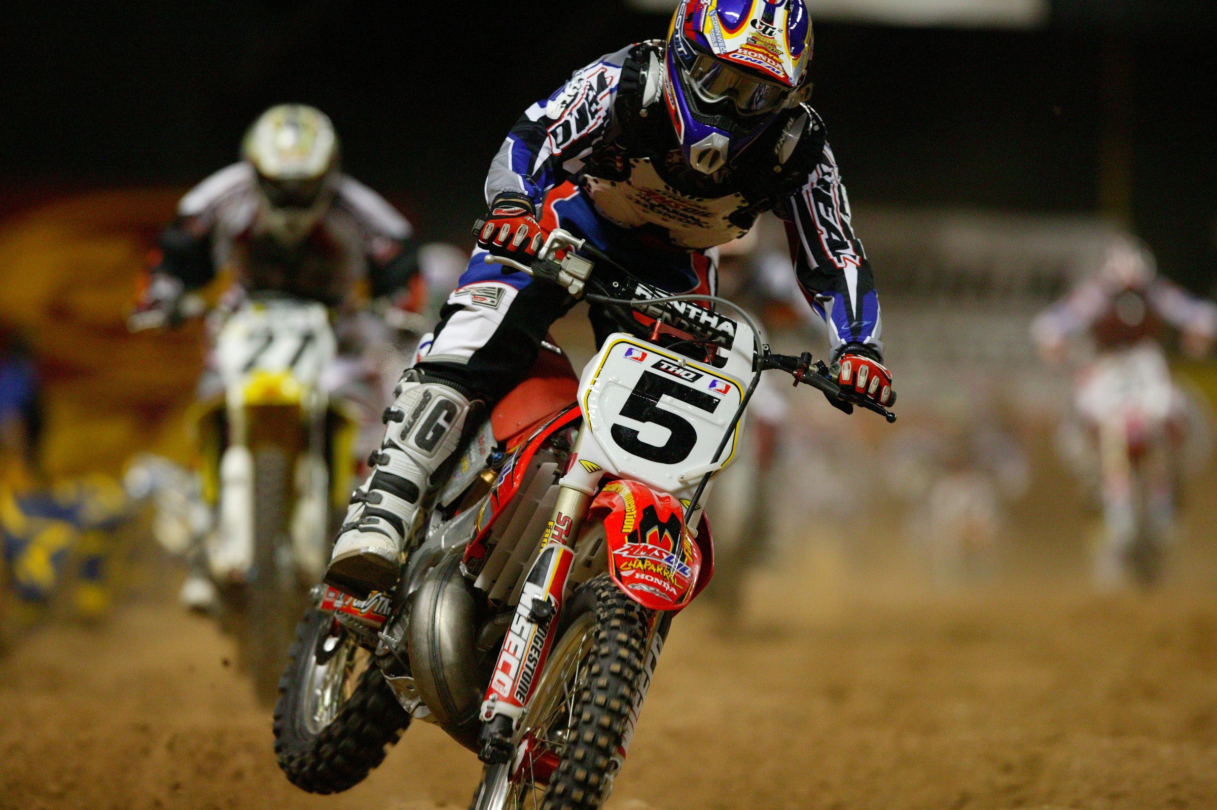 LaRocco earned third place overall behind Chad Reed and Kevin Windham in 2004.