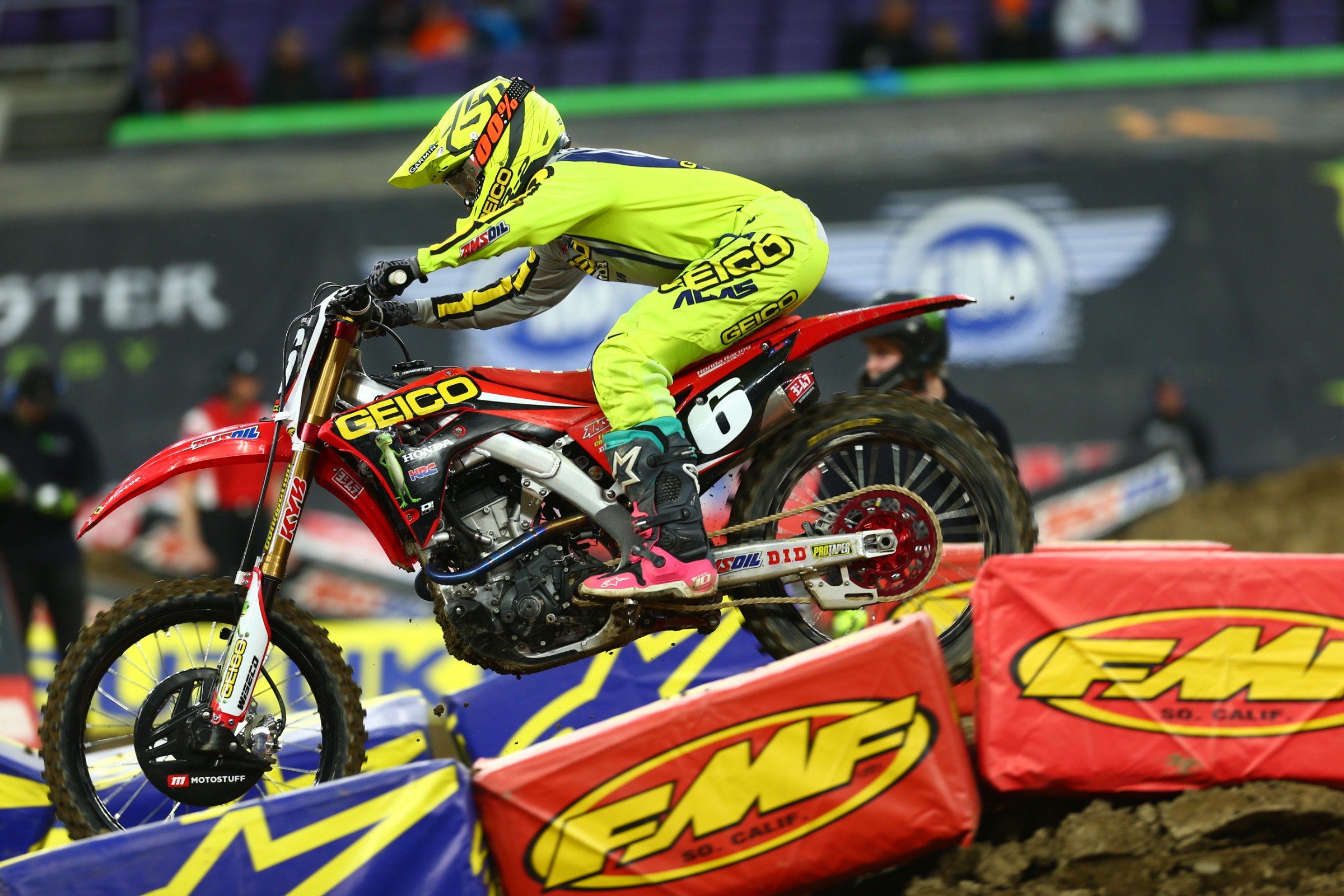 Martin would like everyone to know he can do well in supercross.