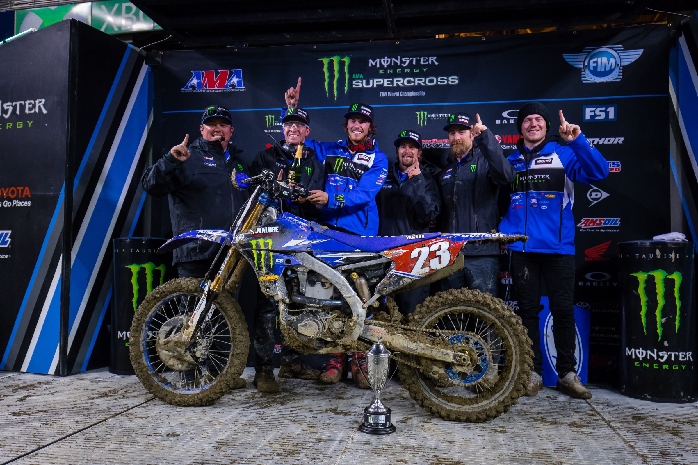 Plessinger won the last 250SX West Region race in Seattle.