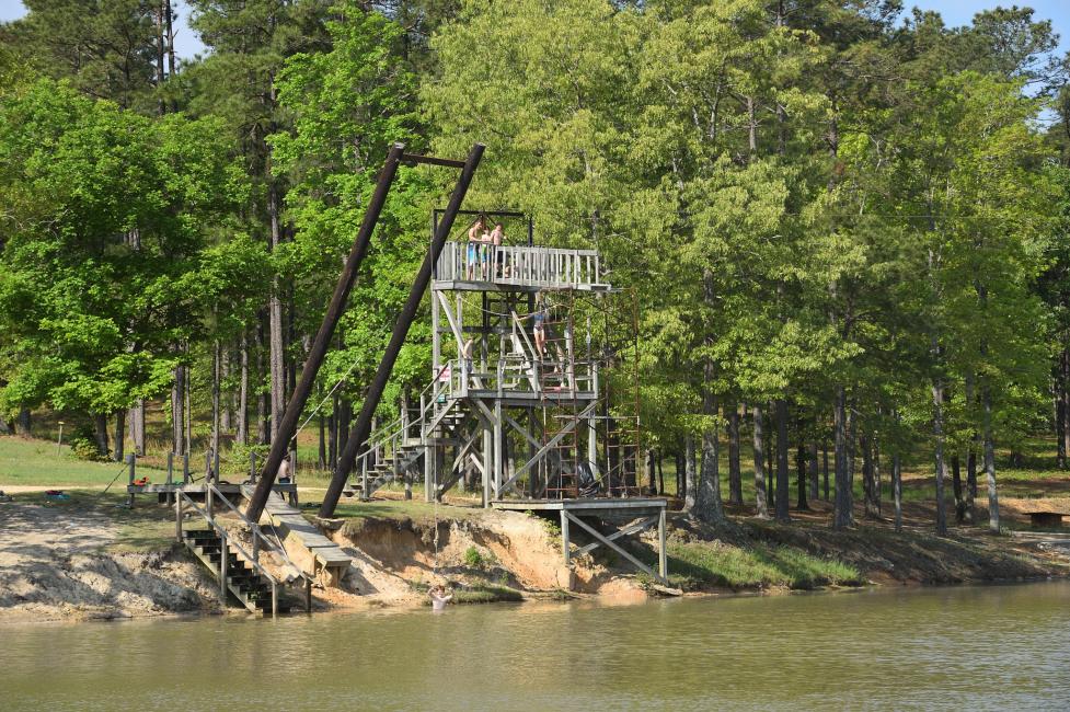 The Camp Coker Swimming Hole is getting a makeover.