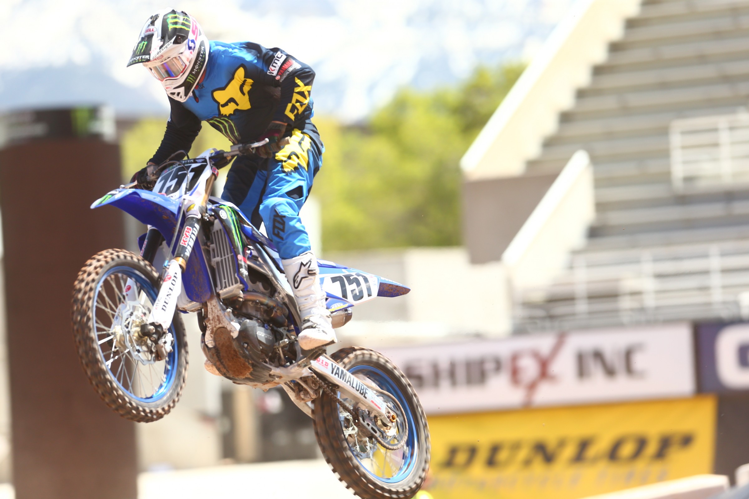 Hill got some laps in yesterday at press day.