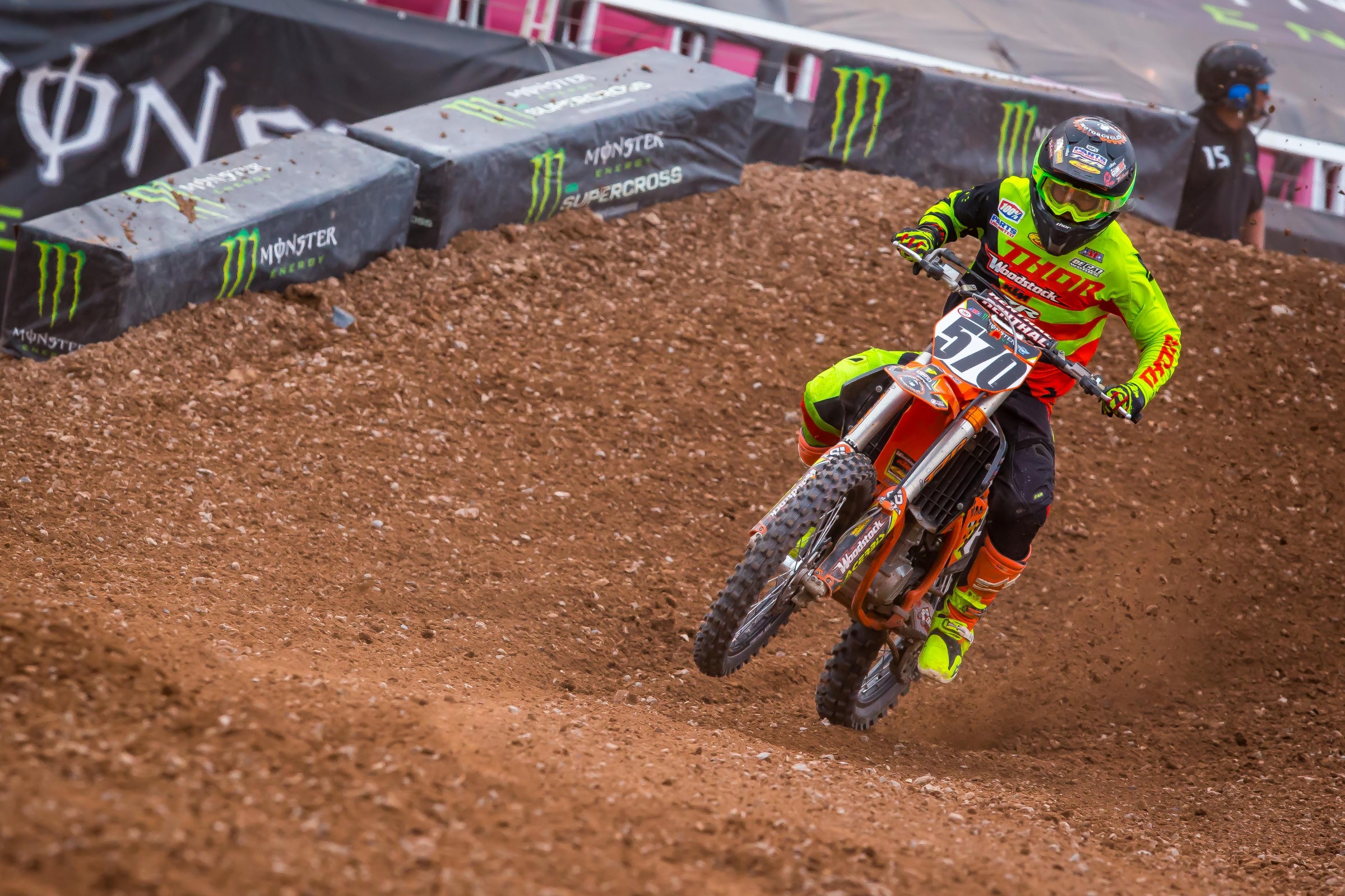 Vanbuskirk will be riding a 450 at the final round of Monster Energy Supercross.