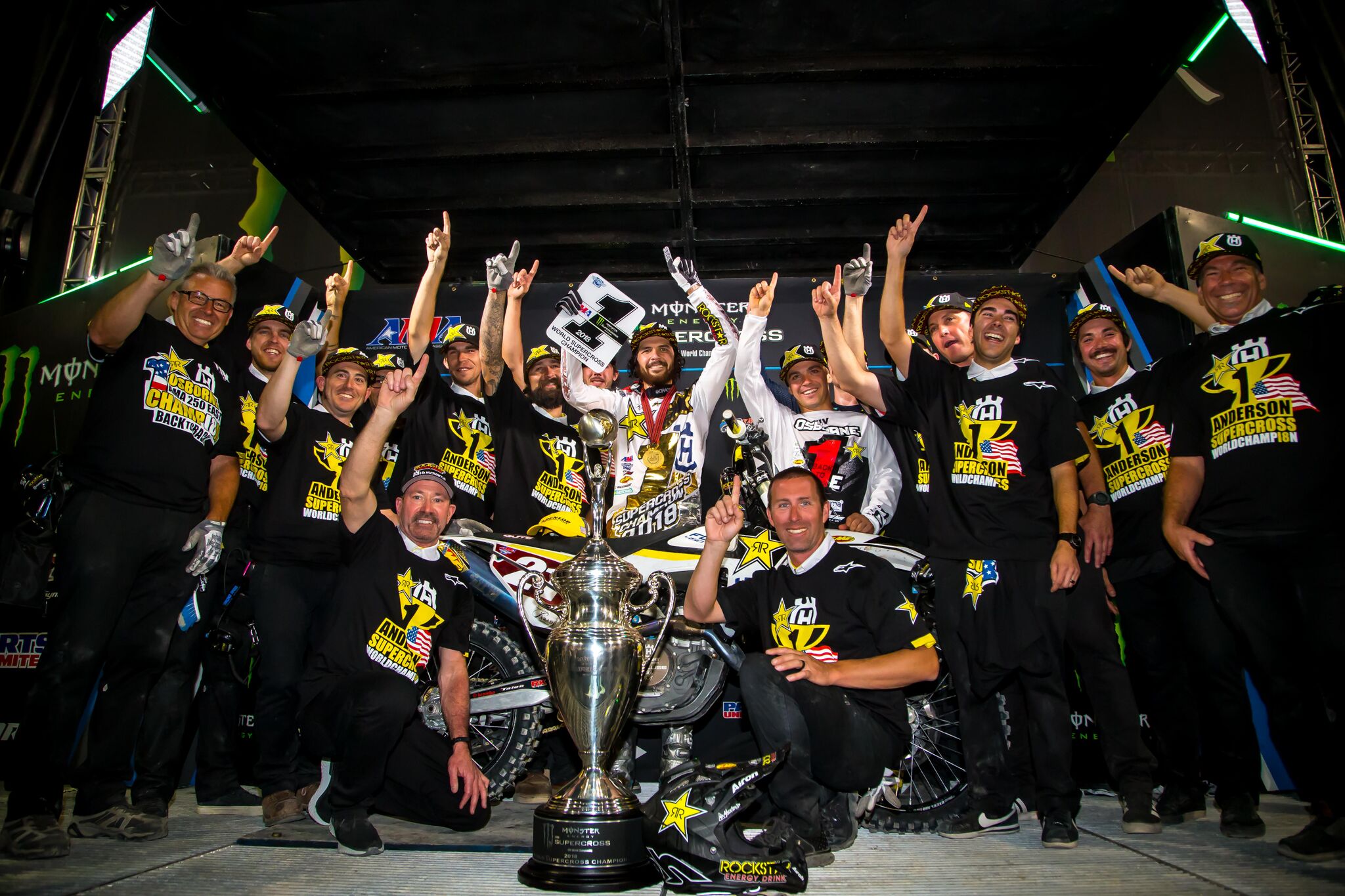 Anderson wins his first 450SX championship