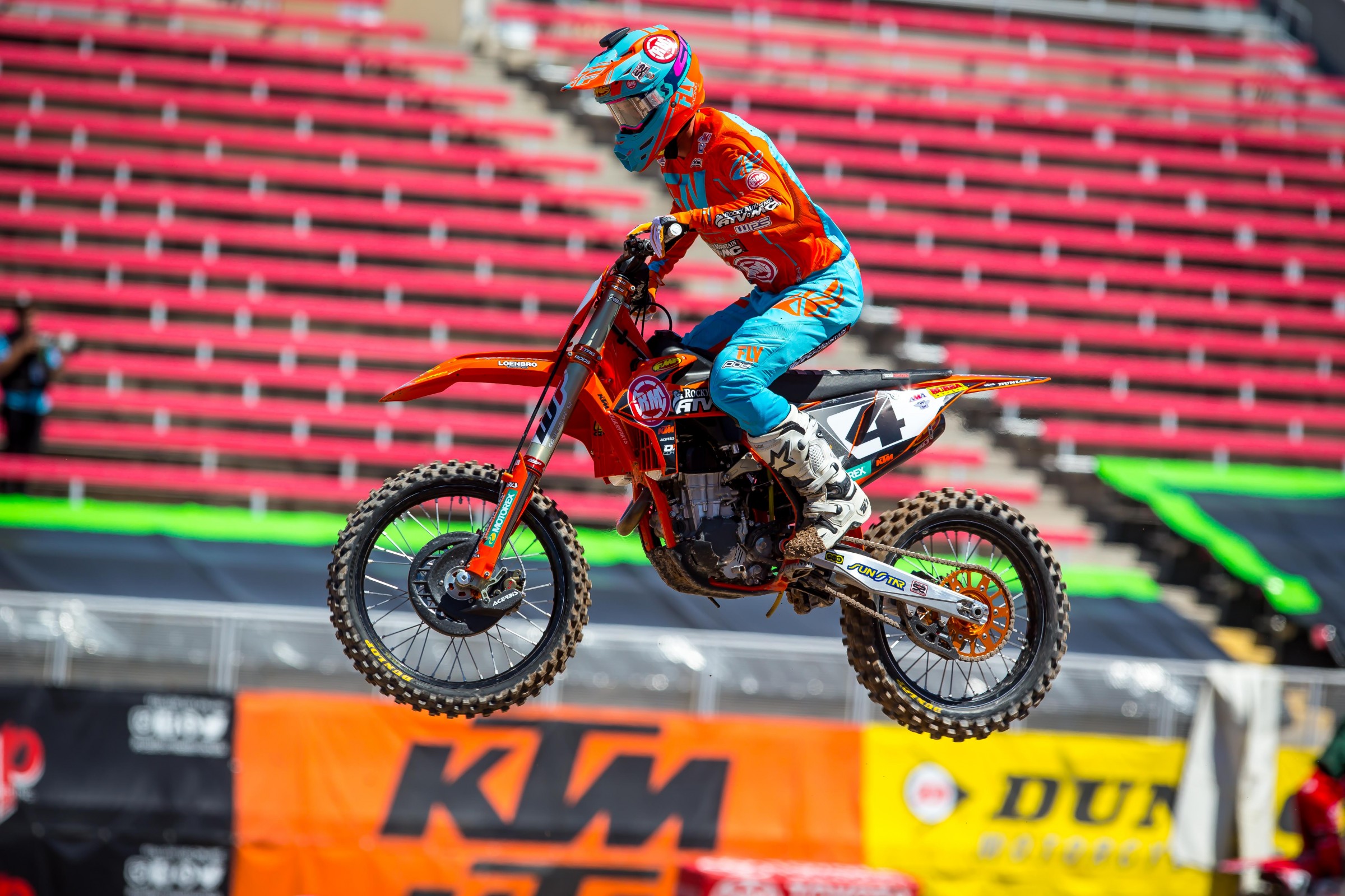 Baggett was on the podium five times in 2018 supercross