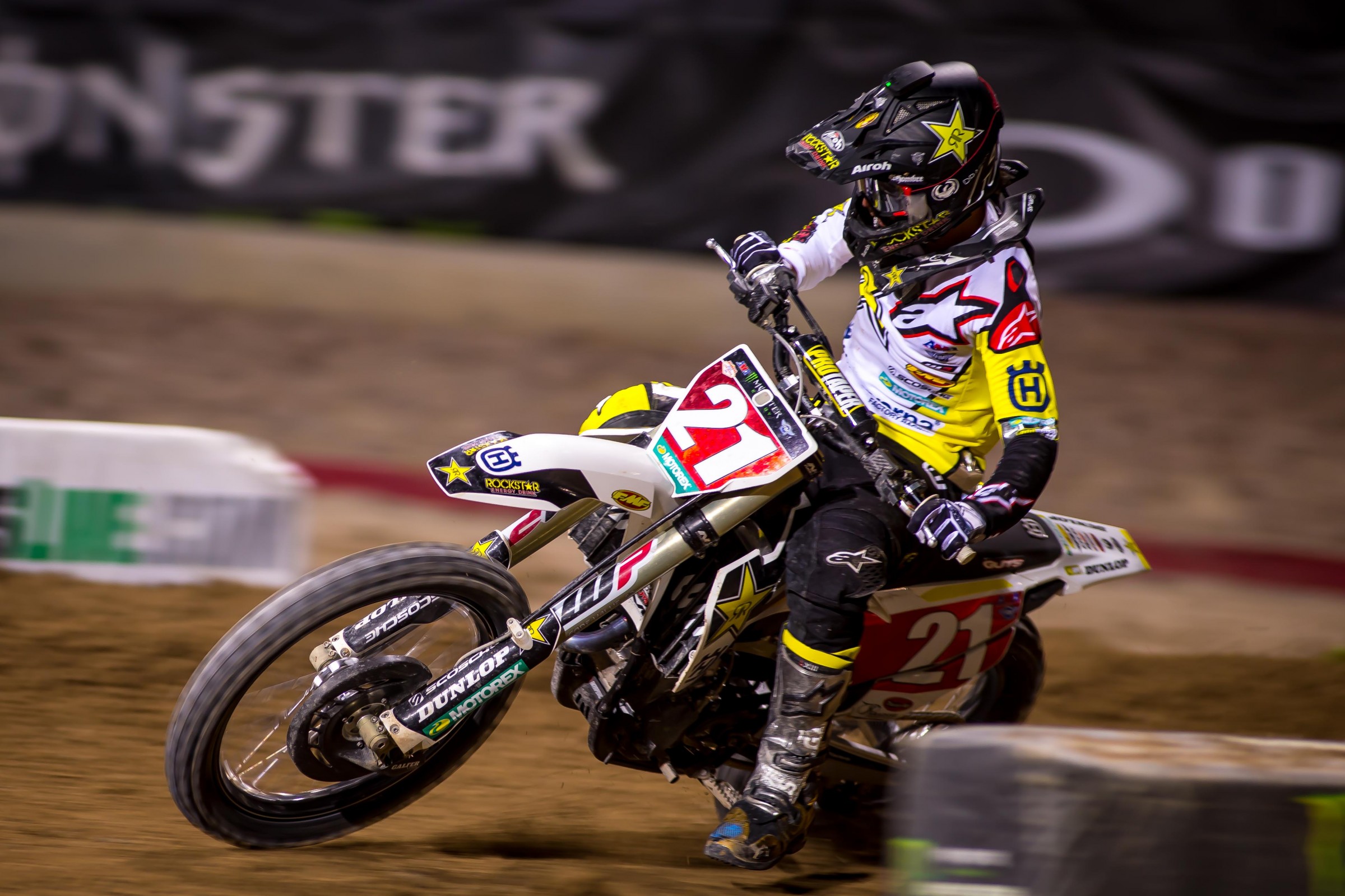 Despite Tomac winning the main event, Anderson's fifth-place finish was enough to win him the 450SX title.